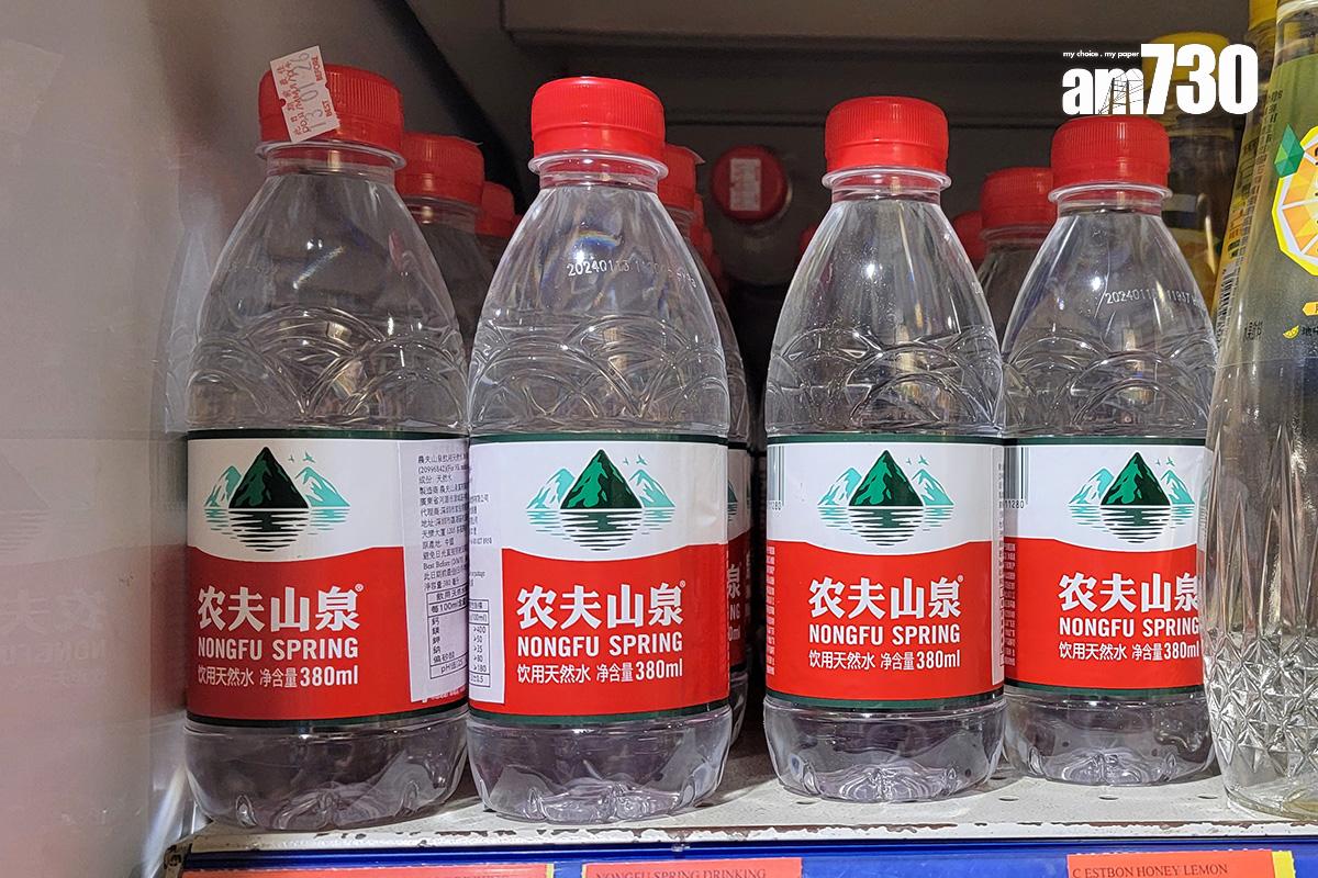 農夫山泉樽裝水在本港有售。(資料圖片/林俊源攝)