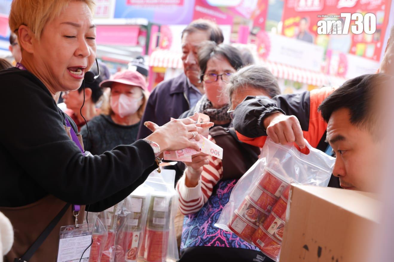 「第58屆工展會」今早在維園開幕。(吳康琦攝)