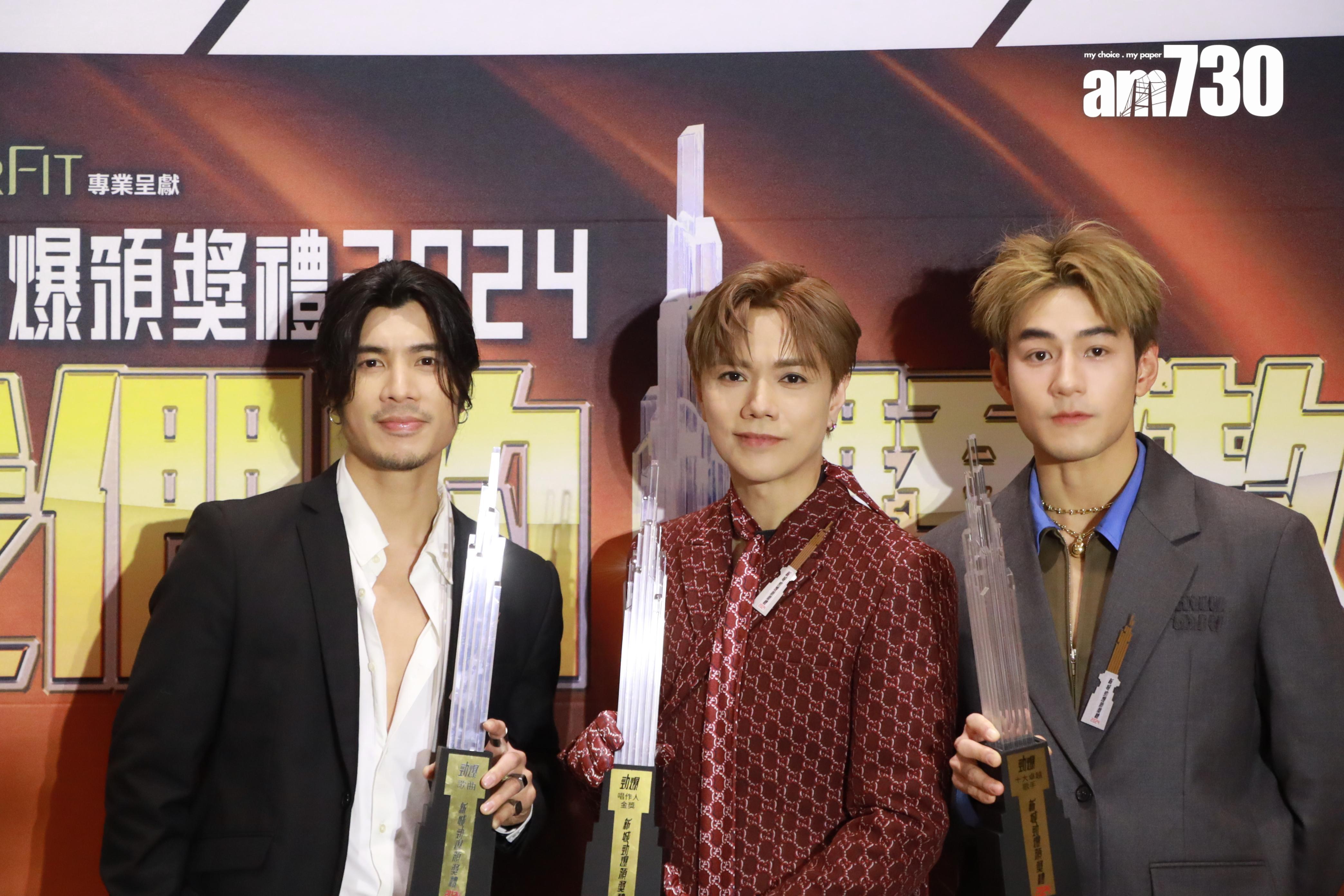 張敬軒大讚頒獎禮在下午舉行,方便歌手們在年底前可以出去搵真銀。 (林俊源攝)