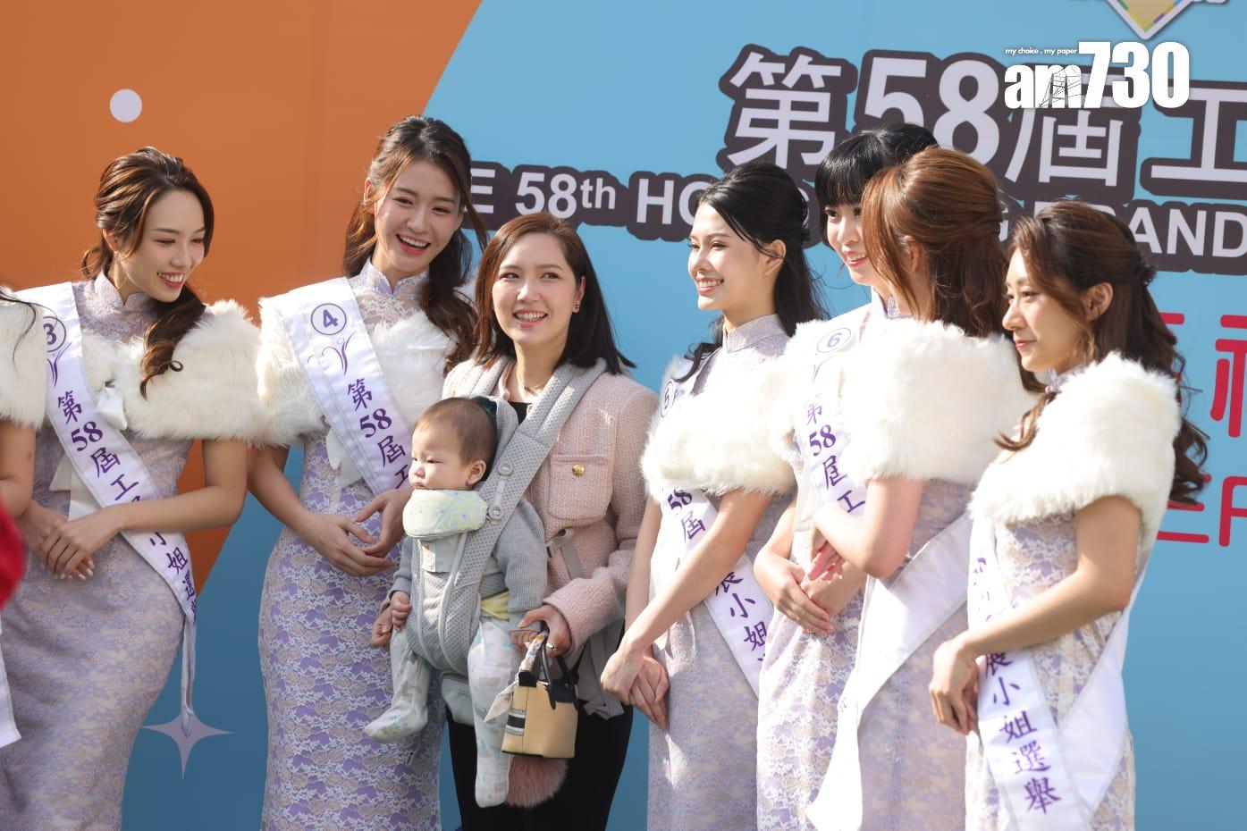 工展會小姐。(吳康琦攝)