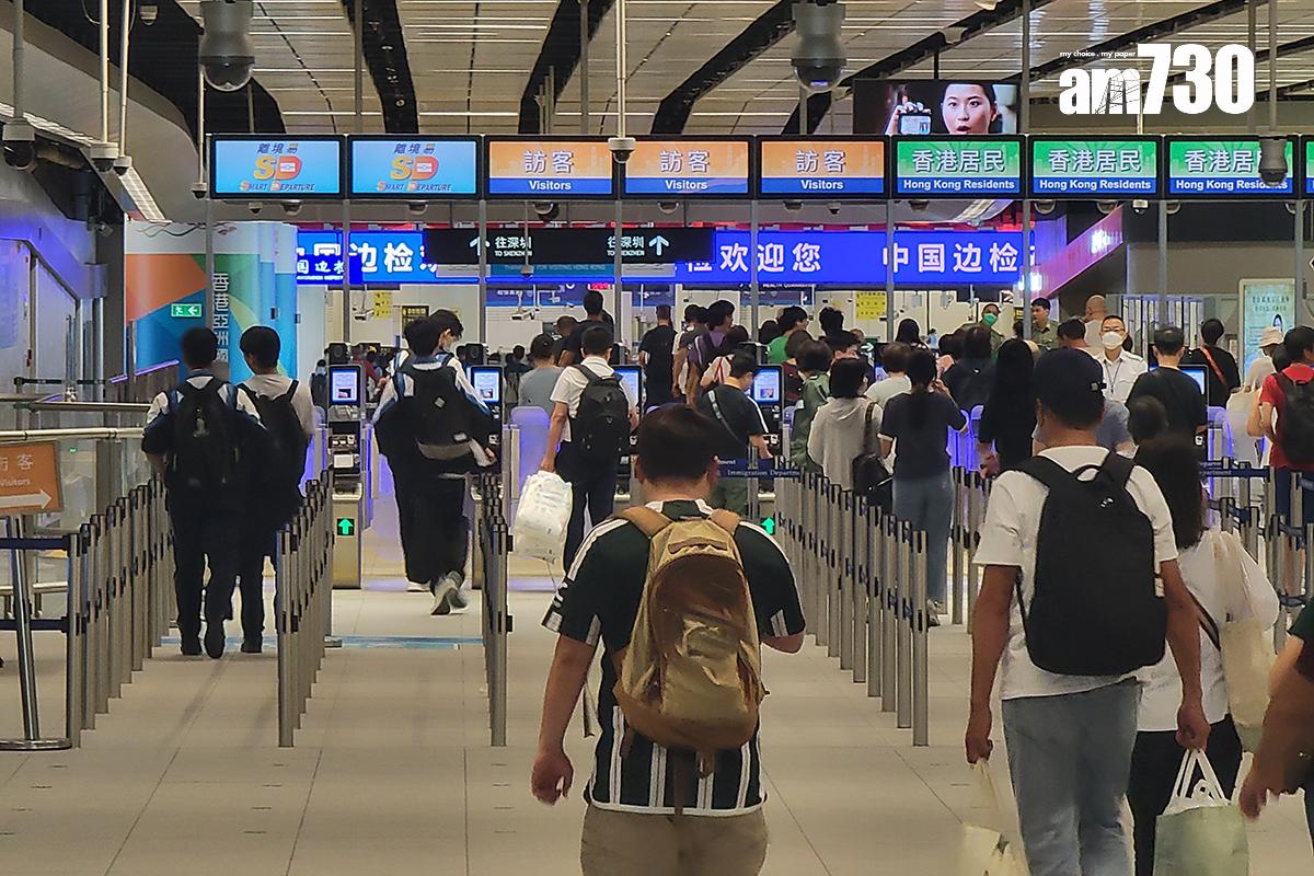 港人北上消費熱潮未減。(資料圖片)