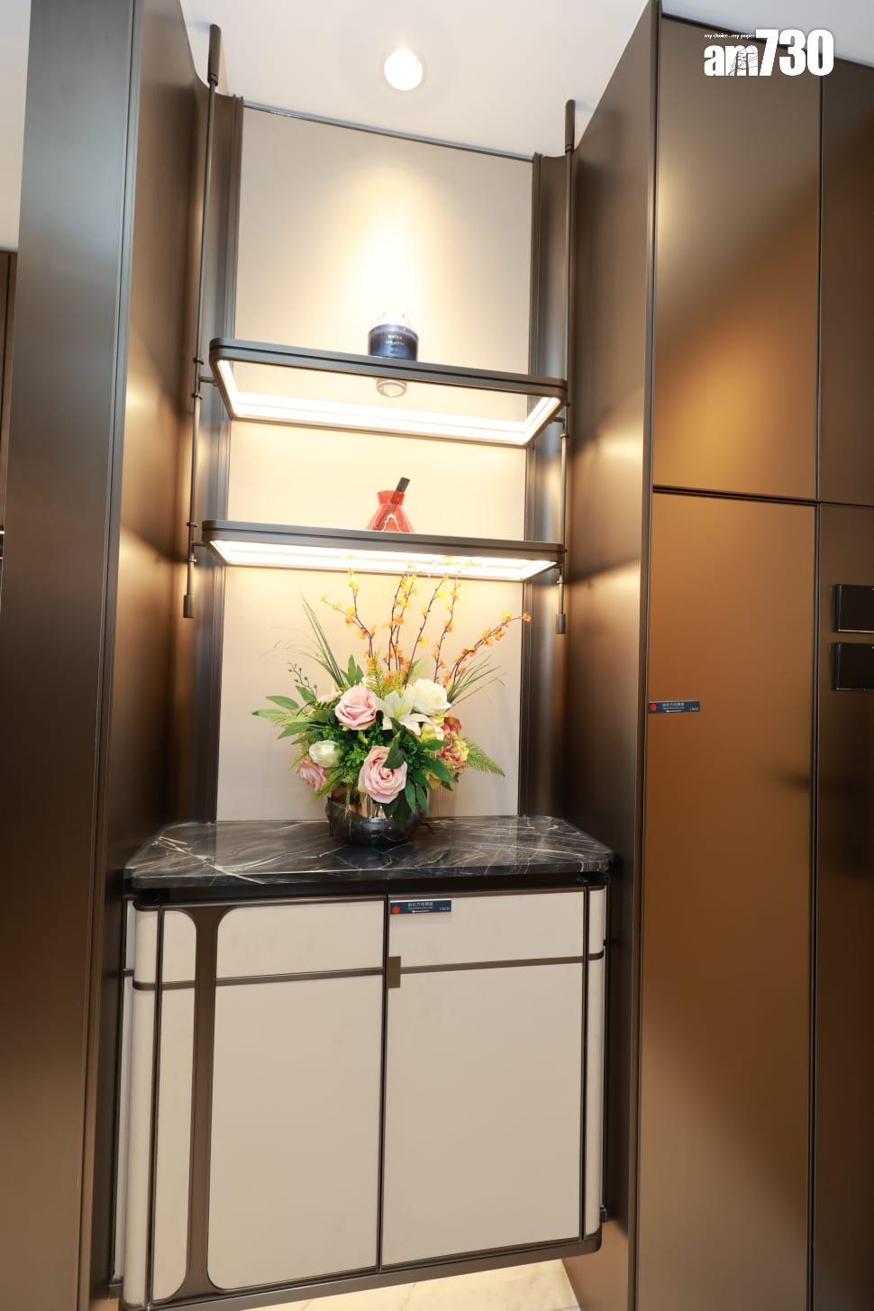 傲華連裝修324呎一房現樓亮相!淺色及雲石主調 採現代輕奢風(多圖有片)|筲箕灣新盤