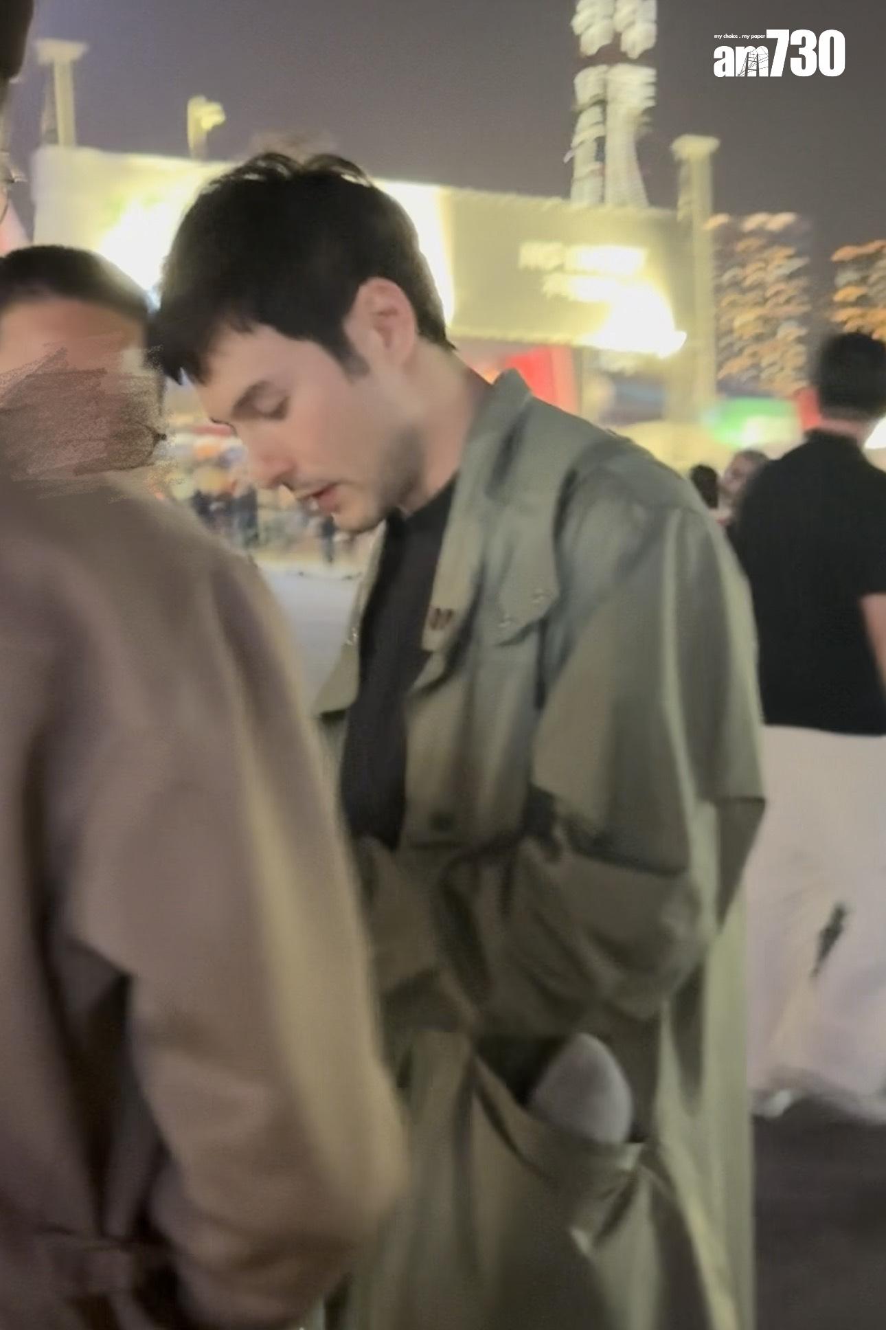 鳳小岳一連兩日都有現身Clockenflap,被現場不少人士發現亦有求必應。 (娛樂組攝)