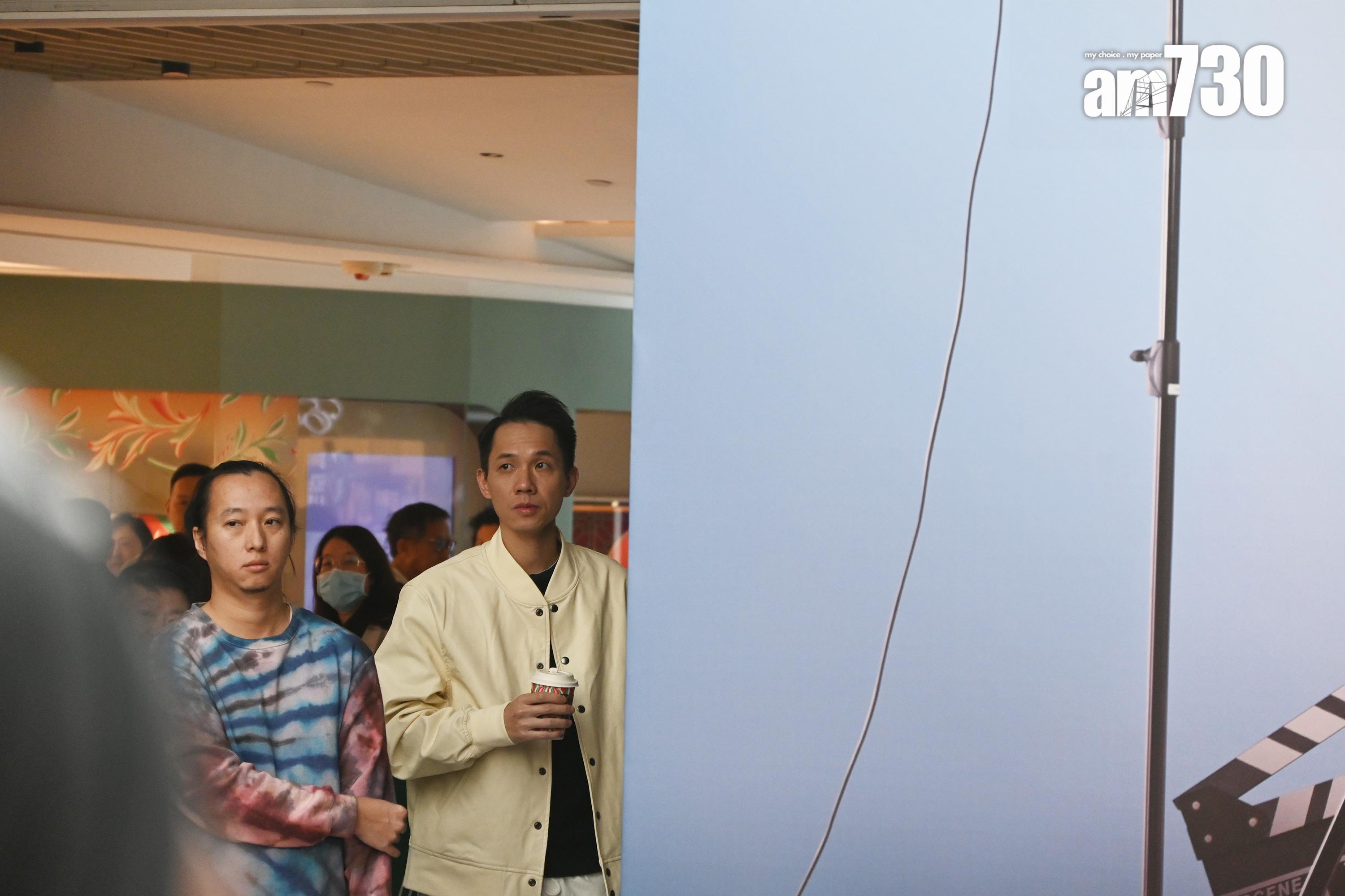 吳若希老公Alex做跟得老公。(娛樂組攝)