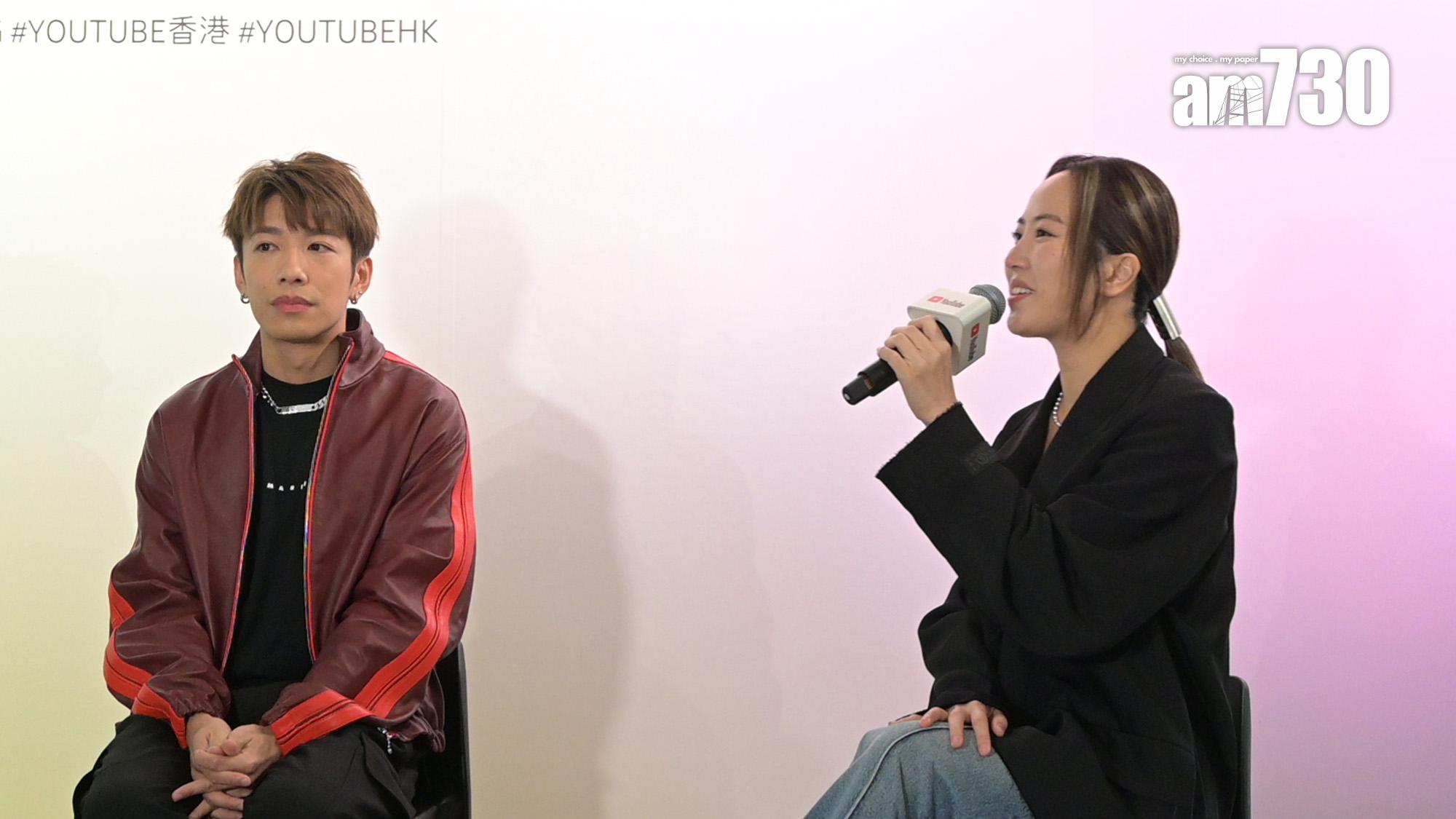 洪嘉豪與 Kiri T均有作品打入YouTube「十大熱門音樂影片」,《黑玻璃》更登榜首。(娛樂組攝)