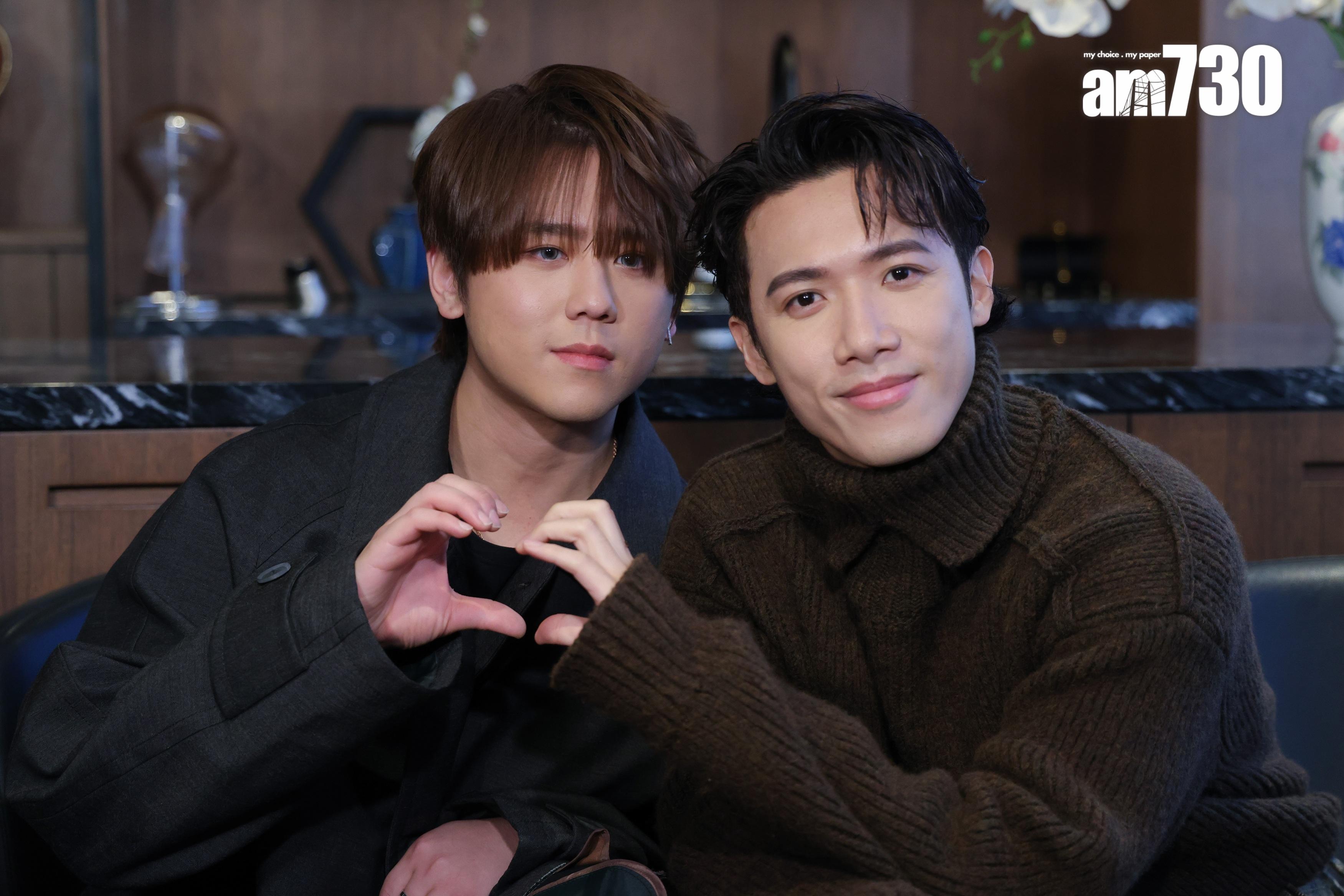 姜濤和邱士縉Stanley在港版《無用的謊言》喜觀同一女生,現實人兩人揚言擇偶條件大不同。(吳康琦攝)