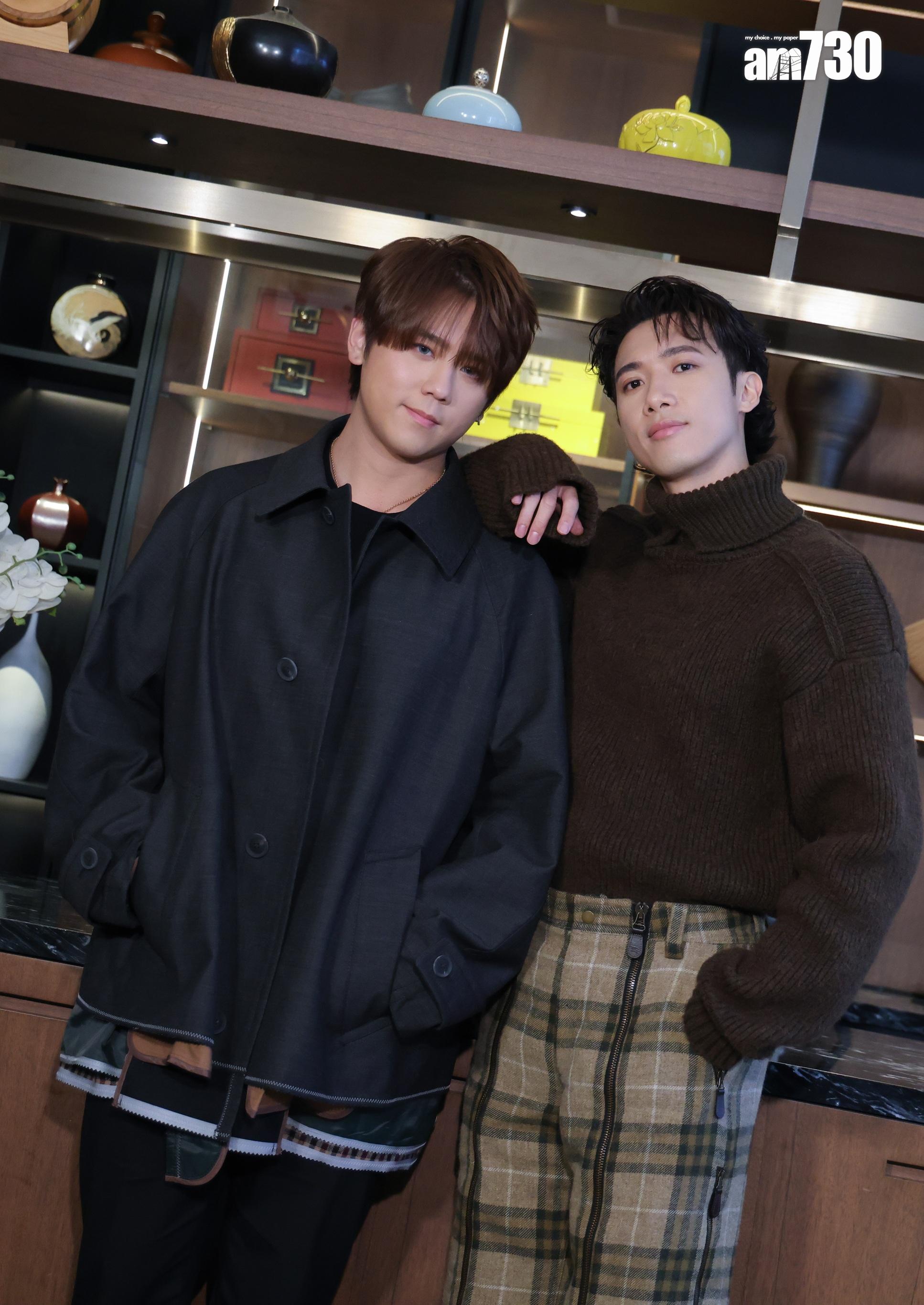 姜濤與Stanley老友鬼鬼,不時互爆又互mean。(吳康琦攝)