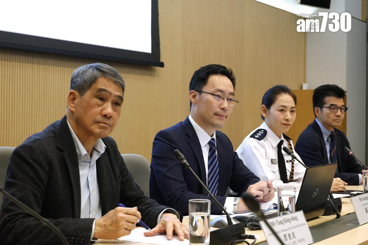 政府簡介周五啟德體藝館舉行音樂會的安排,提到會盡量配合歌迷應援活動。(林俊源攝)