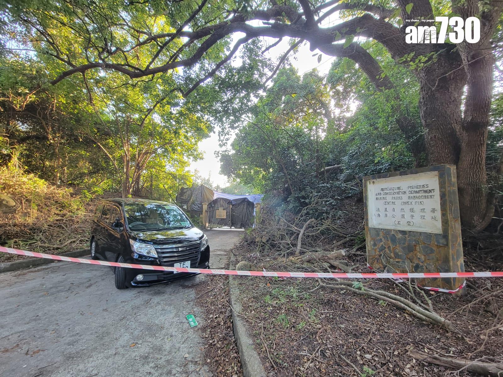 大嶼山海岸公園石壁管理站 (鍾式明攝)