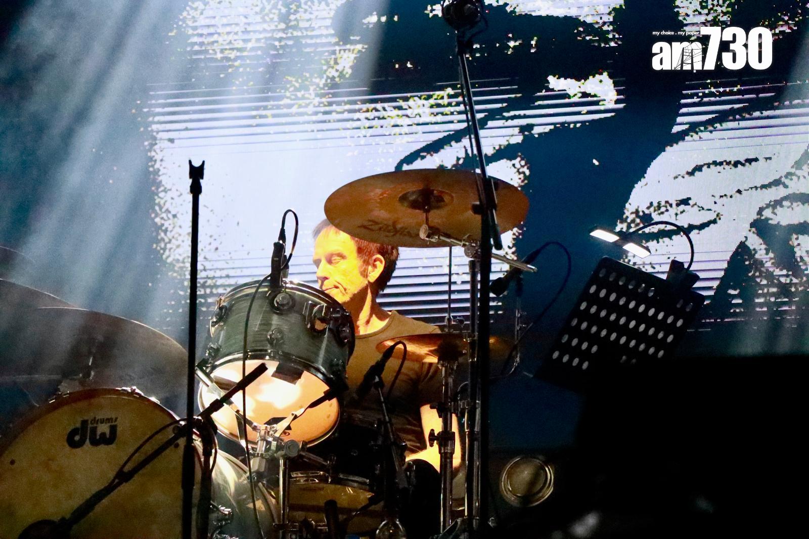 Suede鼓手Simon Gilbert。(娛樂組攝)