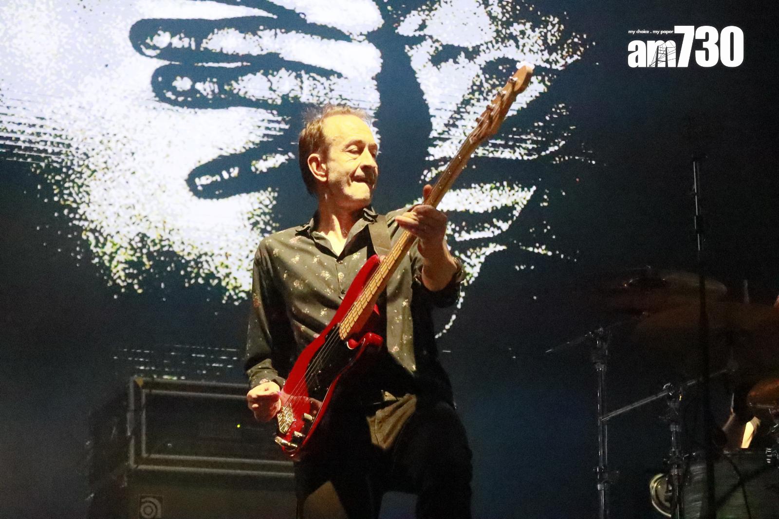 Suede低音結他手Mat Osman。(娛樂組攝)