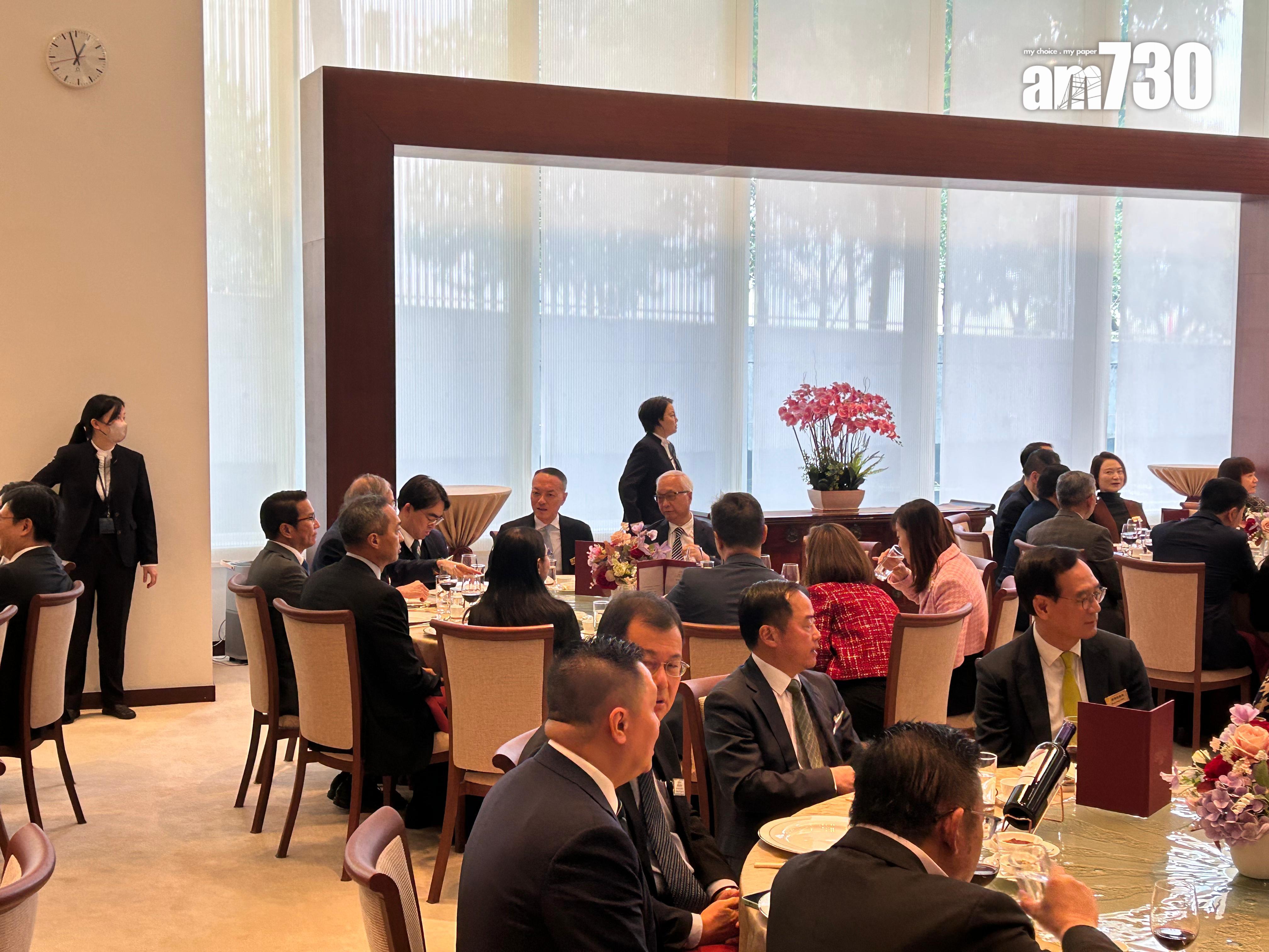 立法會與官員午宴 梁君彥指立法會不會是改革的旁觀者 (陳芷晴攝)