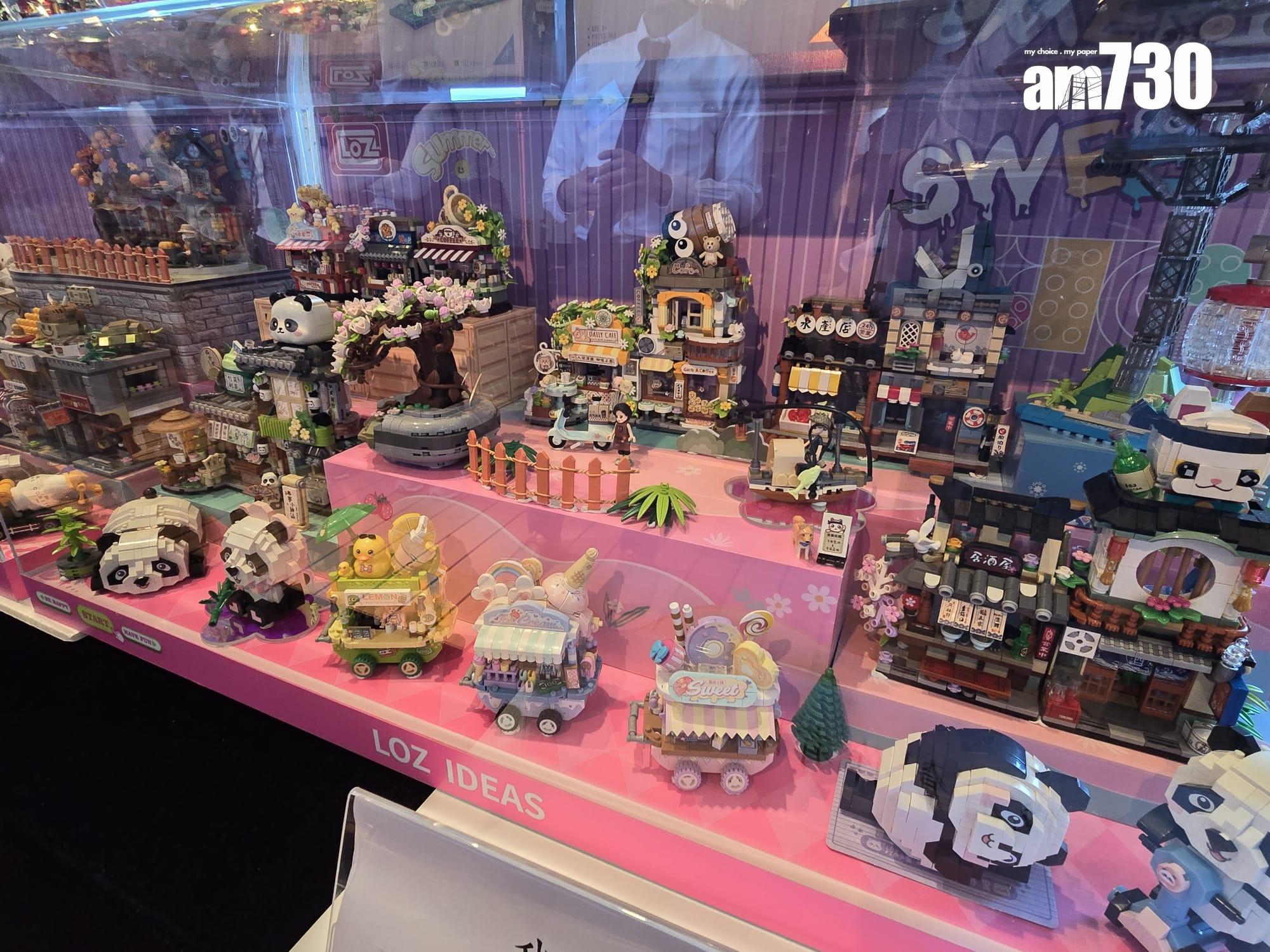 可愛的熊貓模型 (李朗僑攝)