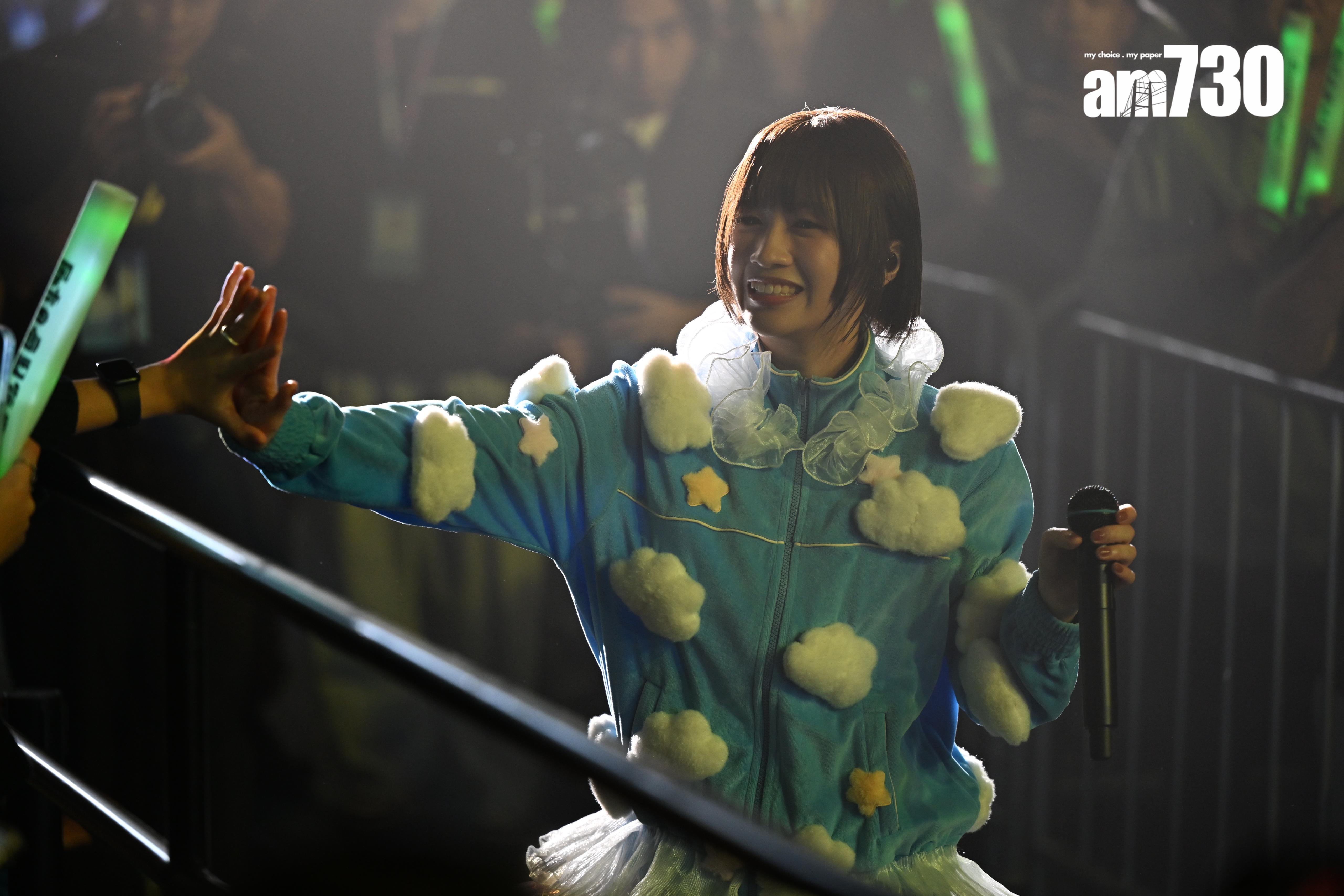 sica在旺角麥花臣場館舉行演唱會已順利進行。 (娛樂組攝)