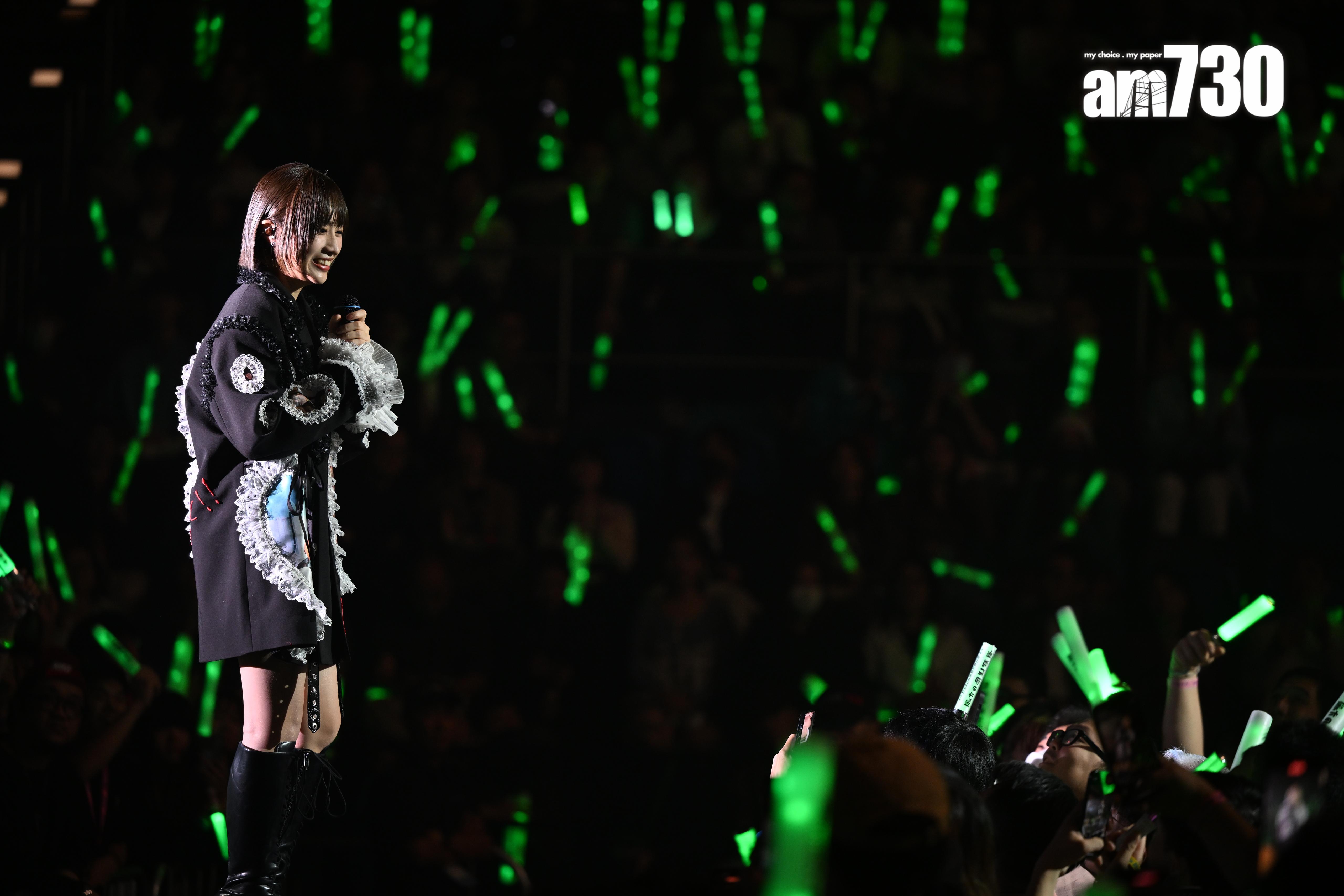 sica表現落力。 (娛樂組攝)