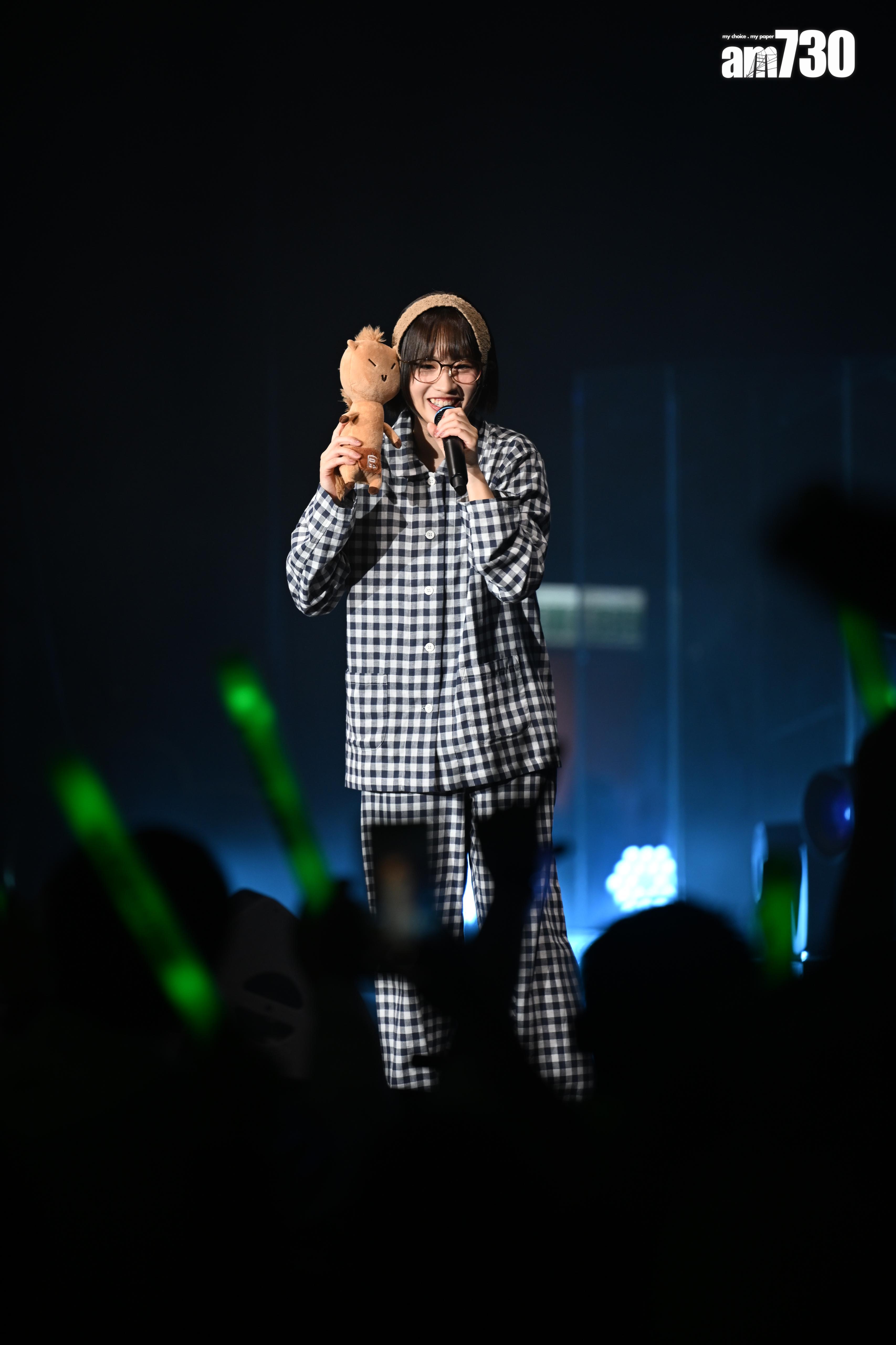 sica在旺角麥花臣場館舉行演唱會已順利進行。 (娛樂組攝)