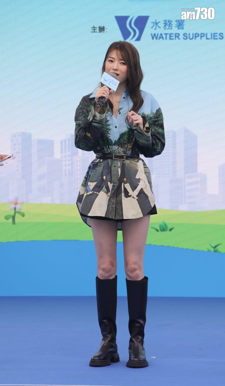 連詩雅近排日日有工開,努力賺奶粉錢。(吳康琦攝)