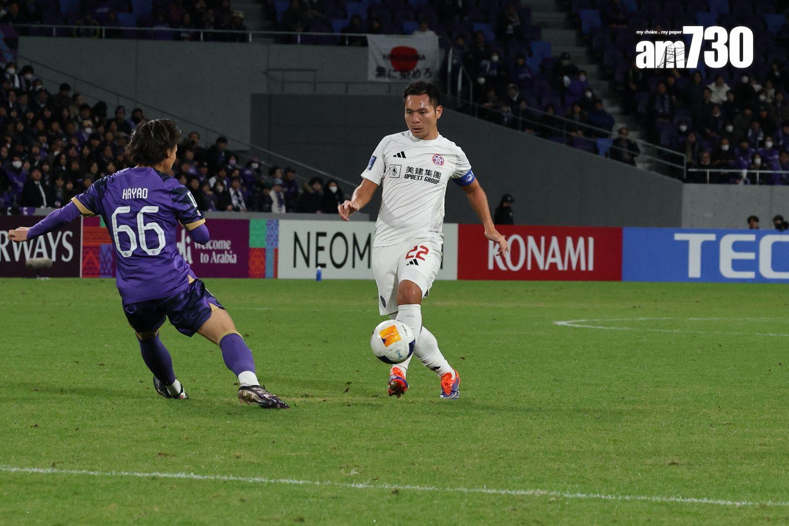 東方中場梁冠聰。