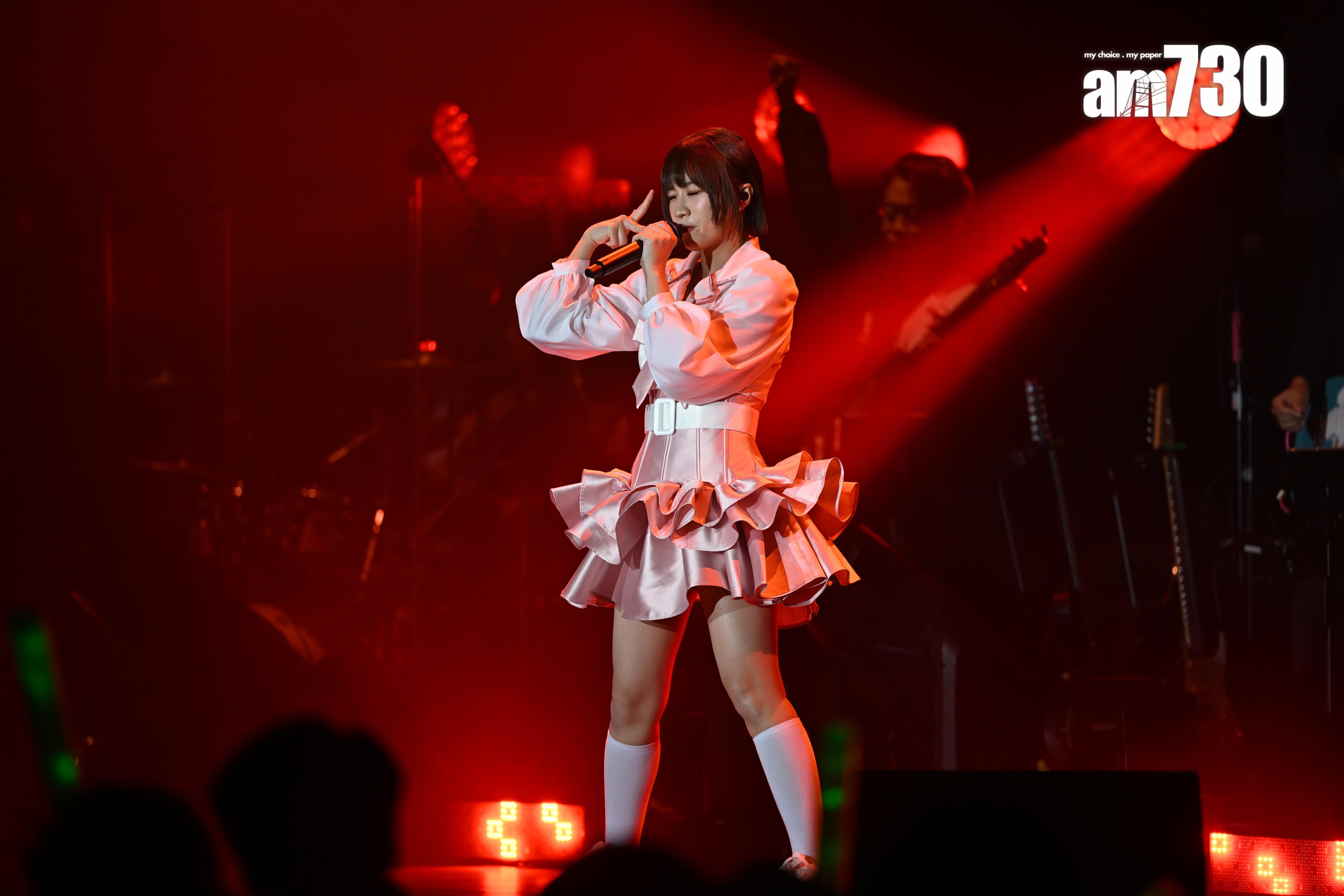 sica的《The Wonder of sica 屎卡の奇幻旅程》演唱會在麥花臣舉行。(娛樂組攝)