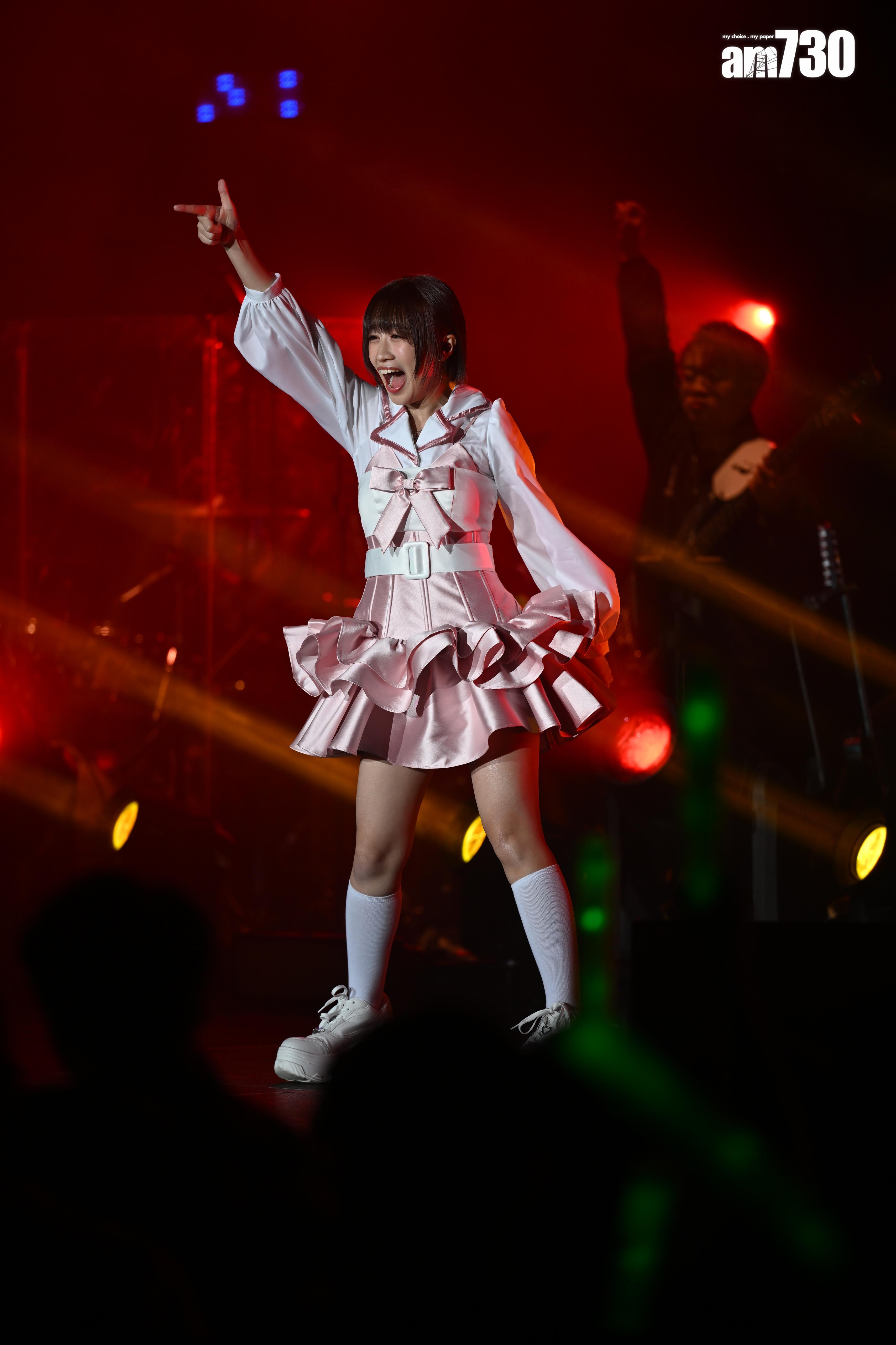 sica的《The Wonder of sica 屎卡の奇幻旅程》演唱會在麥花臣舉行。(娛樂組攝)