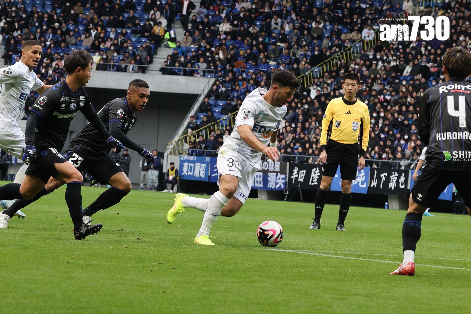 日職煞科大阪飛腳3:1贏廣島三箭。