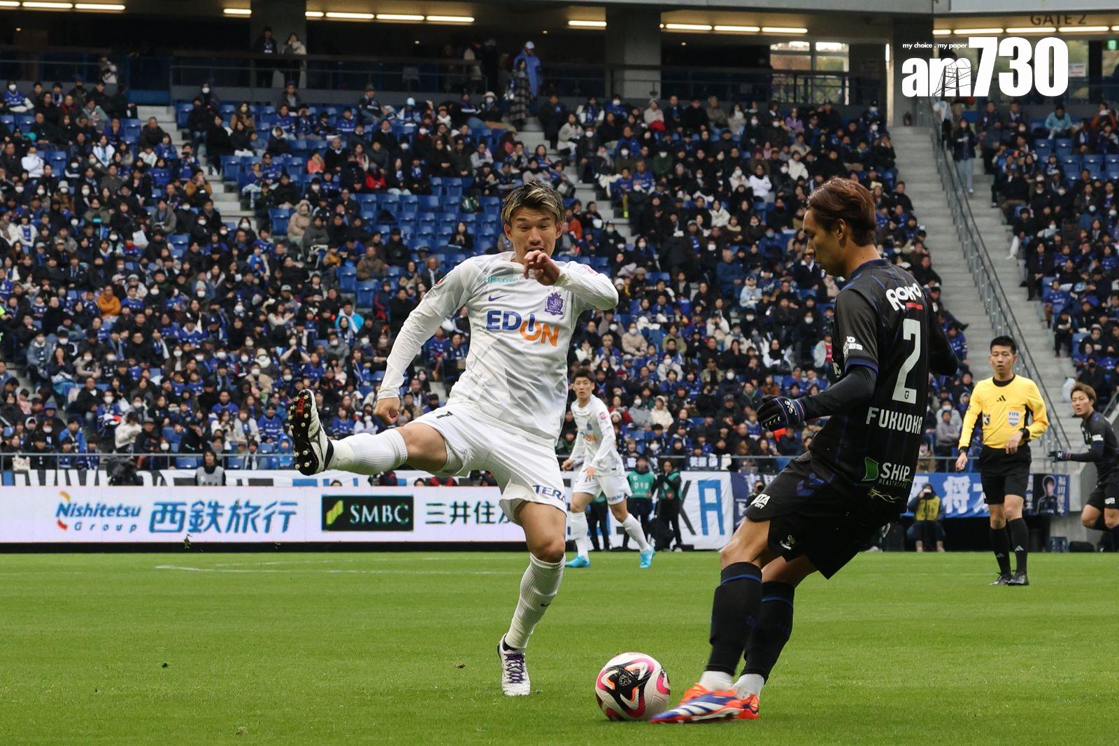 日職煞科大阪飛腳3:1贏廣島三箭。