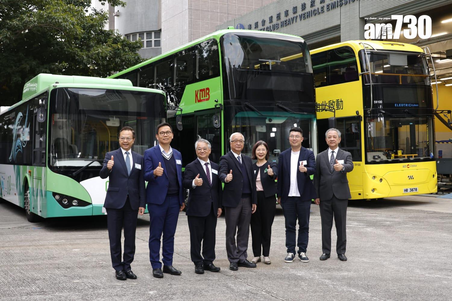 綠色轉型路線圖公布 政府斥逾6億資助購600電動巴士3000電動的士(林俊源攝)