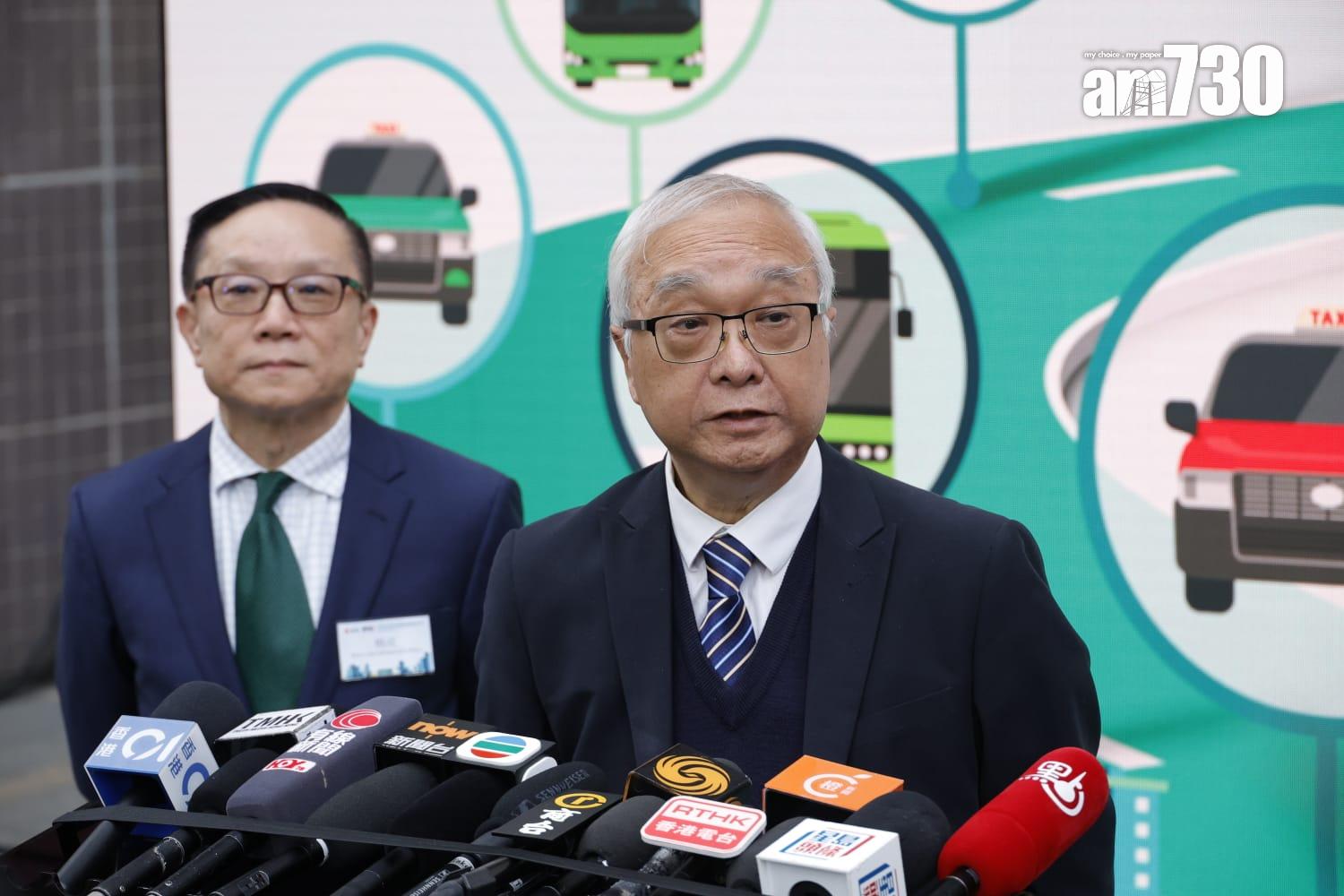 綠色轉型路線圖公布 政府斥逾6億資助購600電動巴士3000電動的士(林俊源攝)