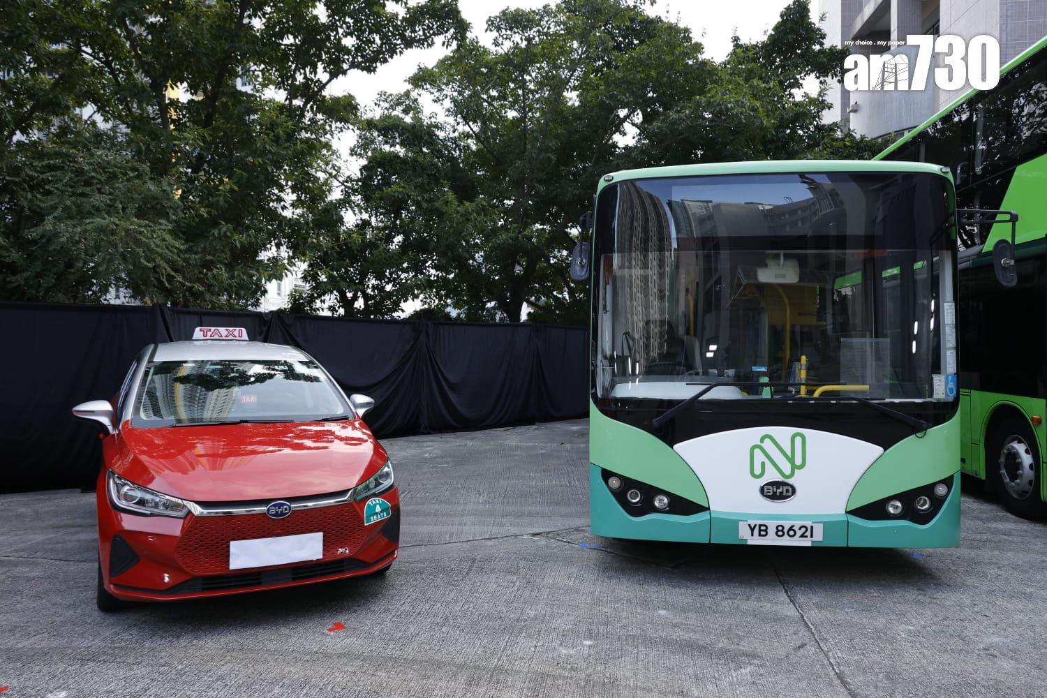 綠色轉型路線圖公布 政府斥逾6億資助購600電動巴士3000電動的士(林俊源攝)