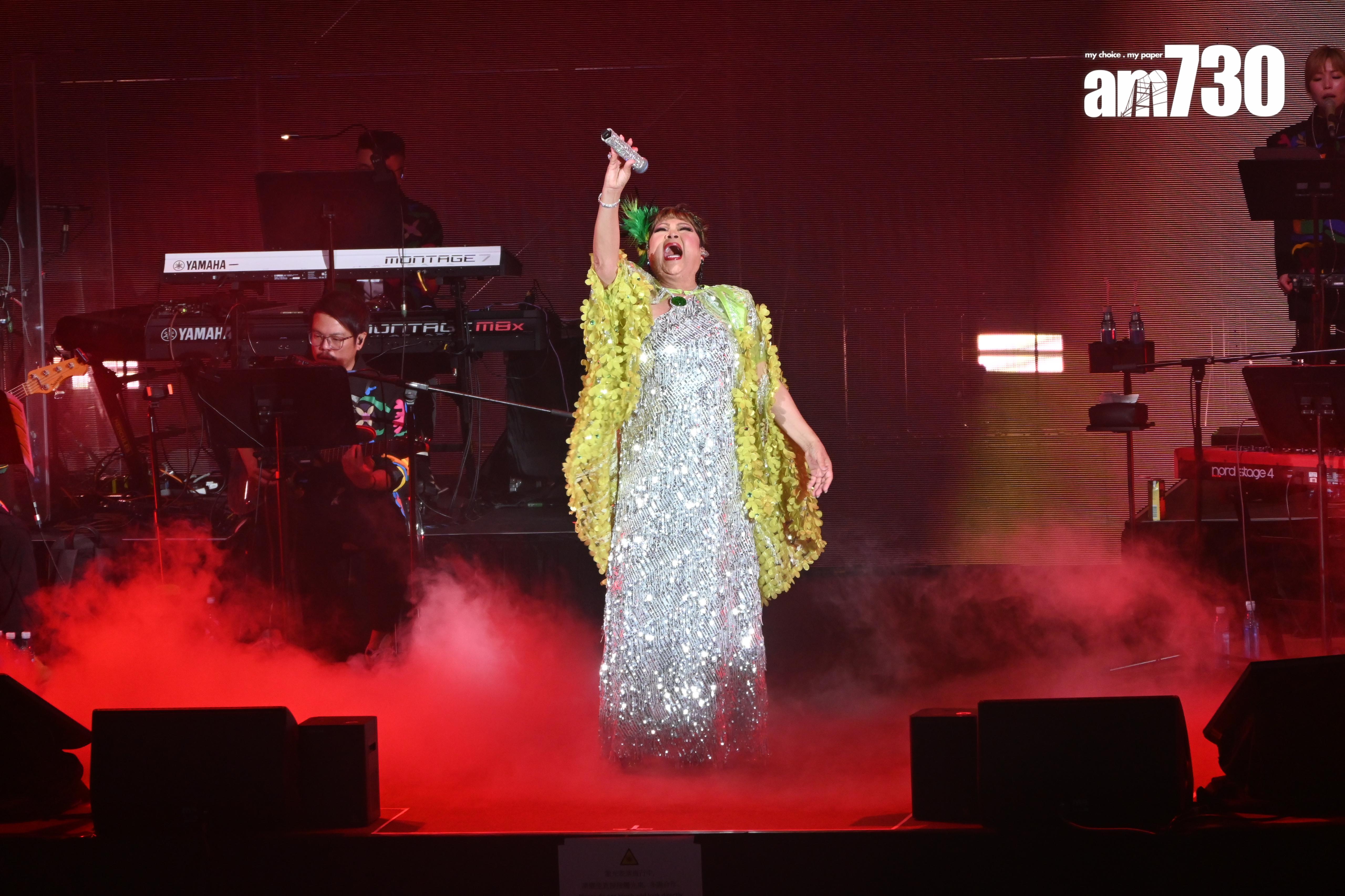 肥媽與黑妹李麗霞一連兩日舉行的《媽妹笑住唱Part II演唱會》圓滿結束。