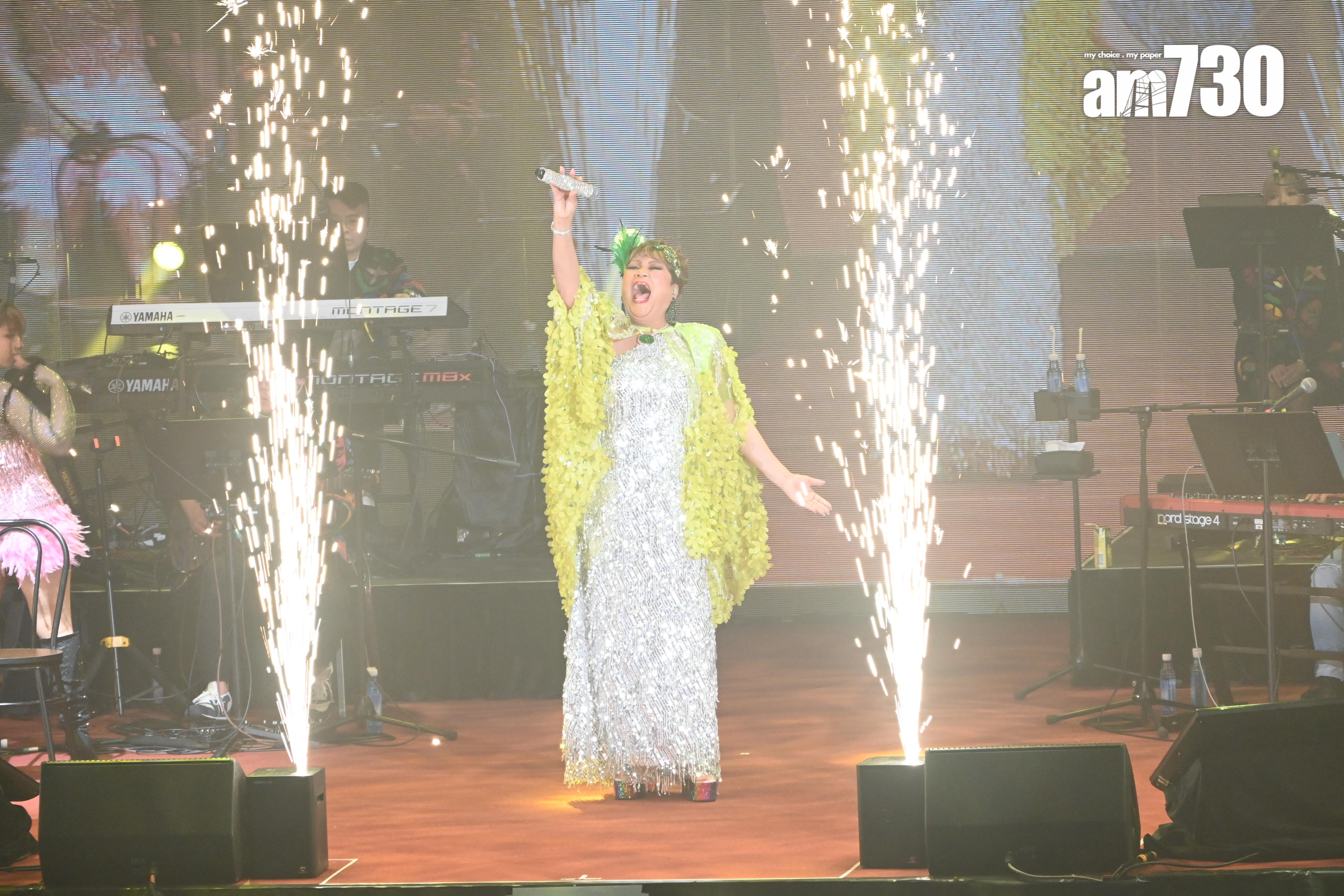 肥媽與黑妹李麗霞一連兩日舉行的《媽妹笑住唱Part II演唱會》圓滿結束。