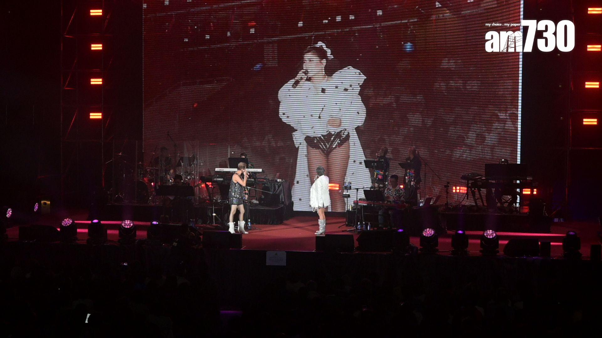 肥媽與黑妹李麗霞一連兩日舉行的《媽妹笑住唱Part II演唱會》圓滿結束。