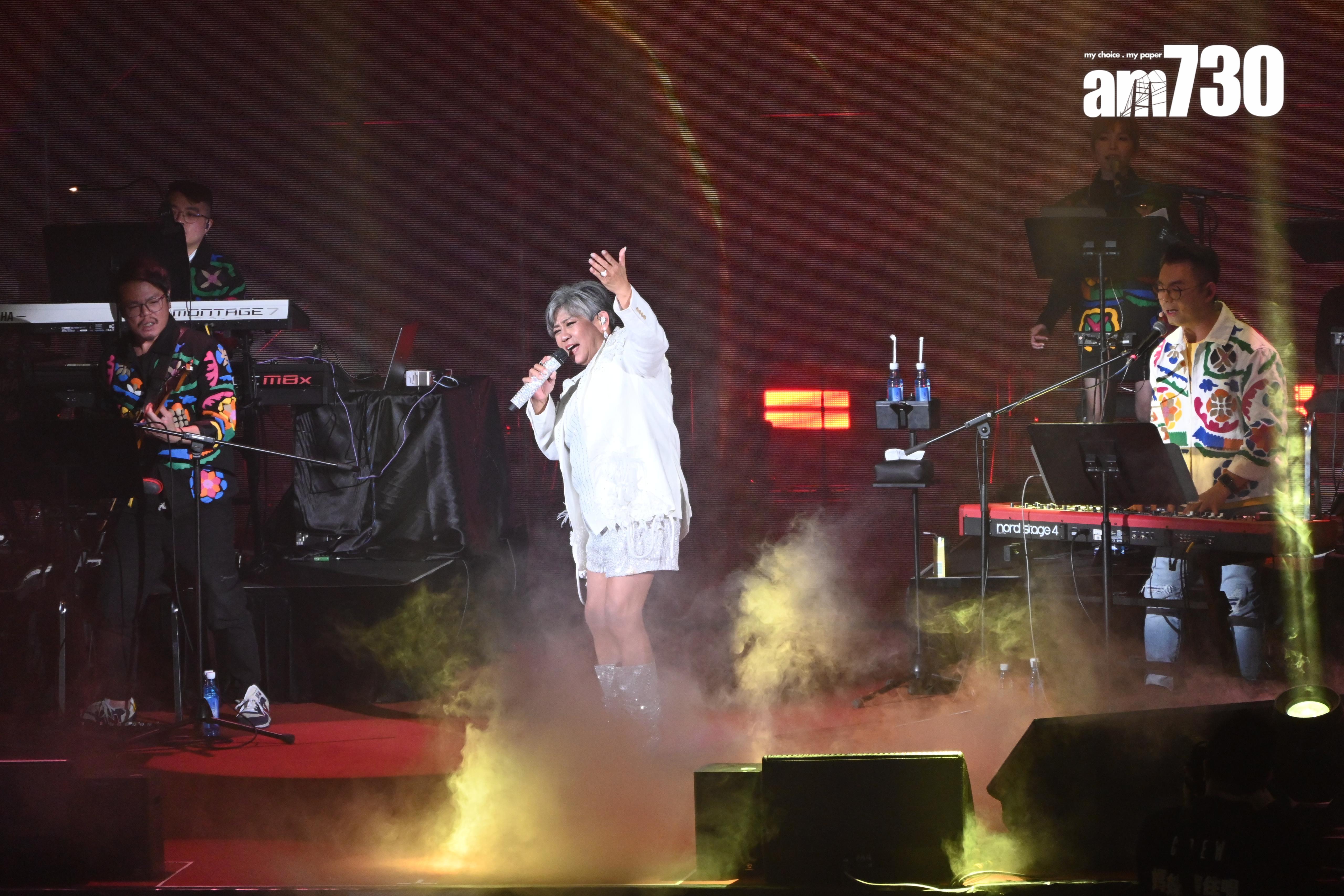 肥媽與黑妹李麗霞一連兩日舉行的《媽妹笑住唱Part II演唱會》圓滿結束。