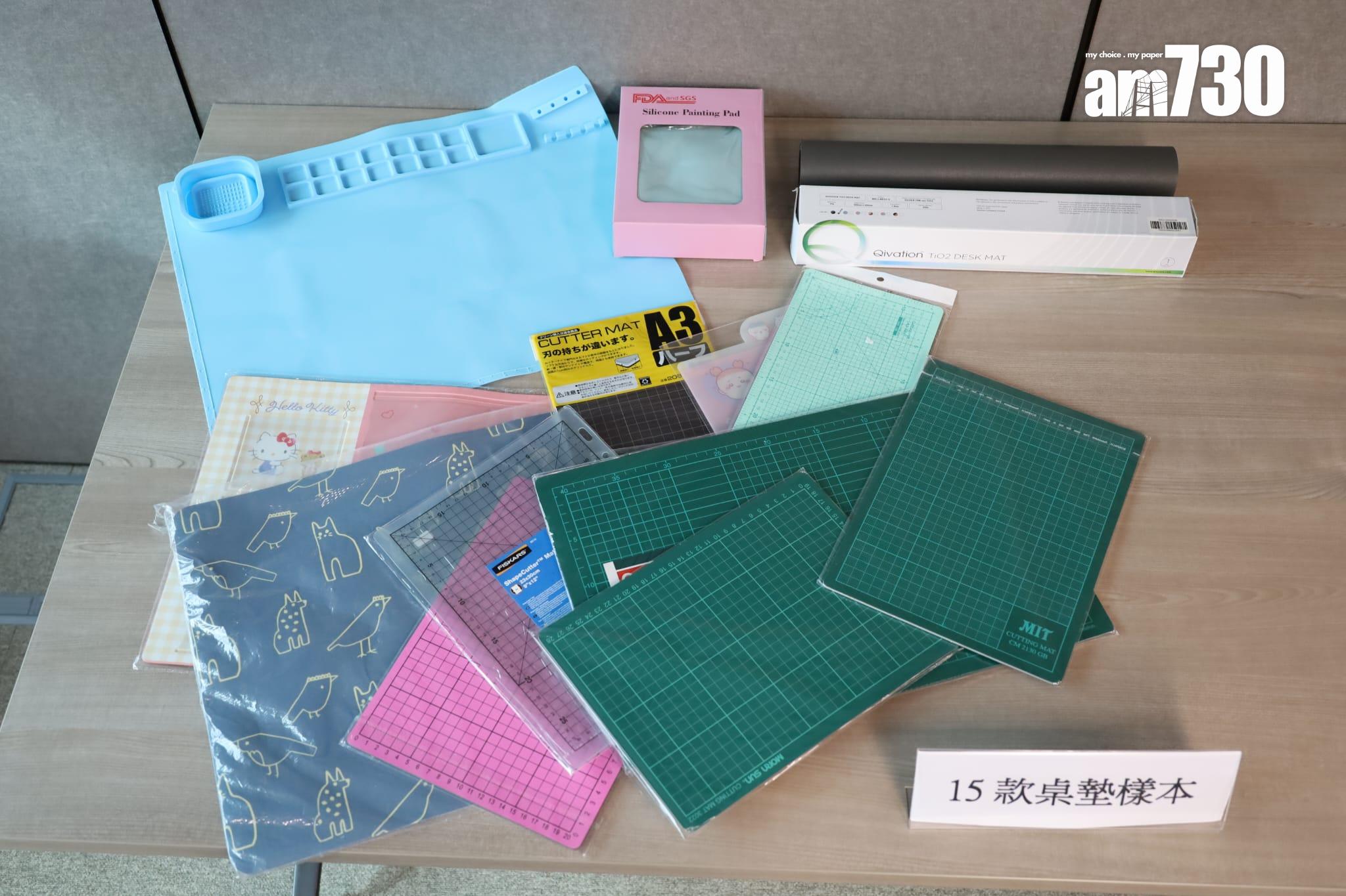 消委會|7款桌墊樣本塑化劑超標最高逾220倍 或影響發育及生育能力 (鍾式明攝)