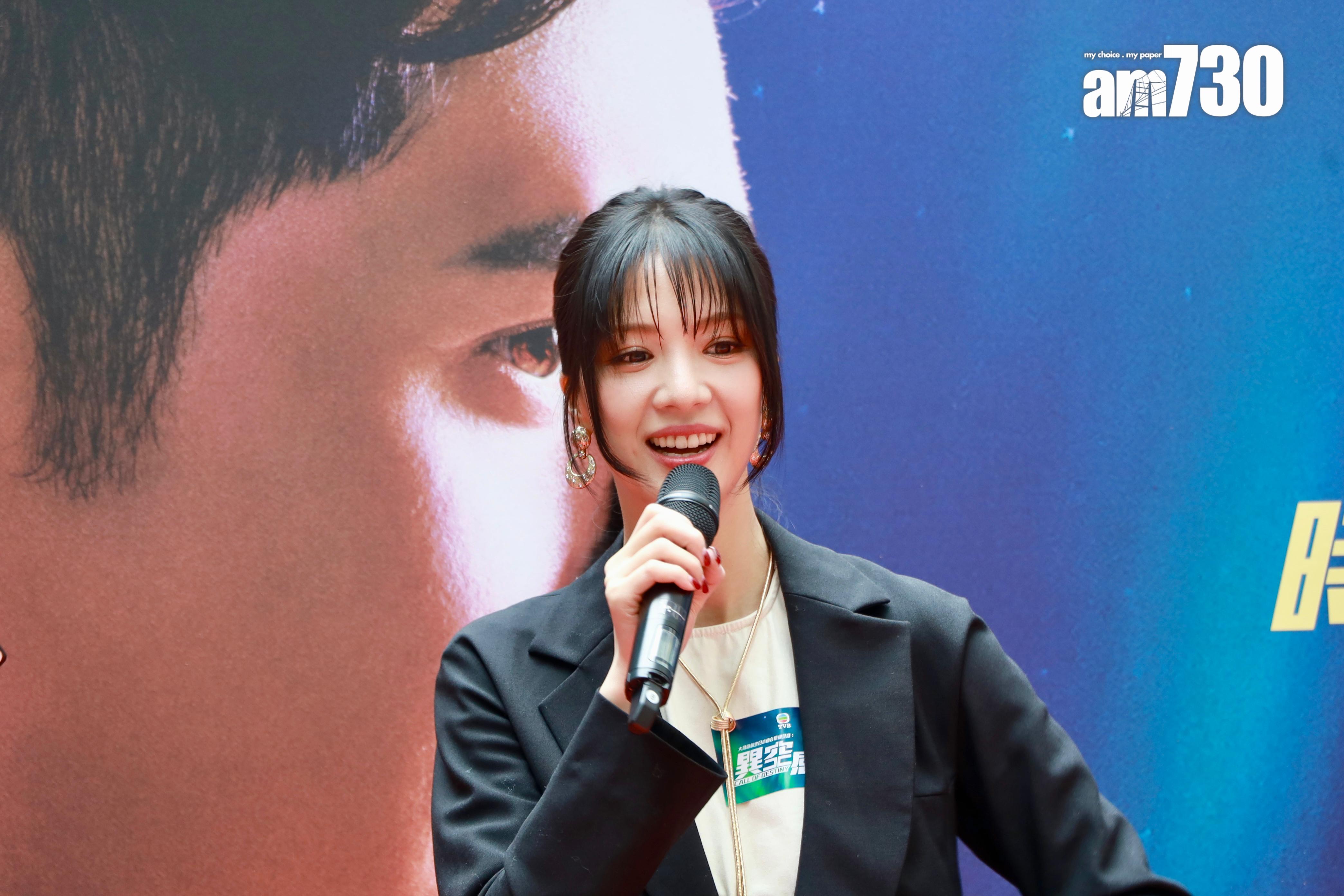 陳曉華希望日後可以有機會唱主題曲。(娛樂組攝)