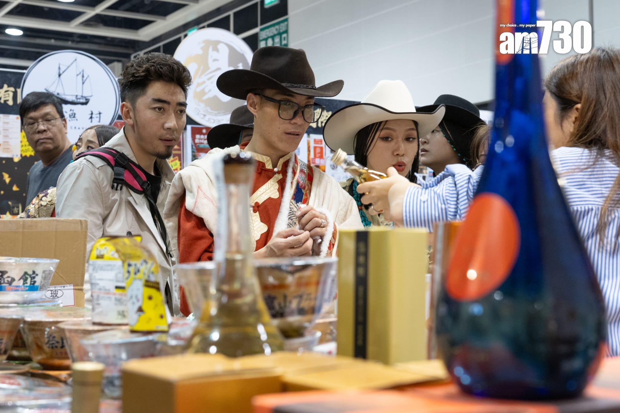 冬日美食節第二天 展商稱人流超預期 (蘇文傑攝)