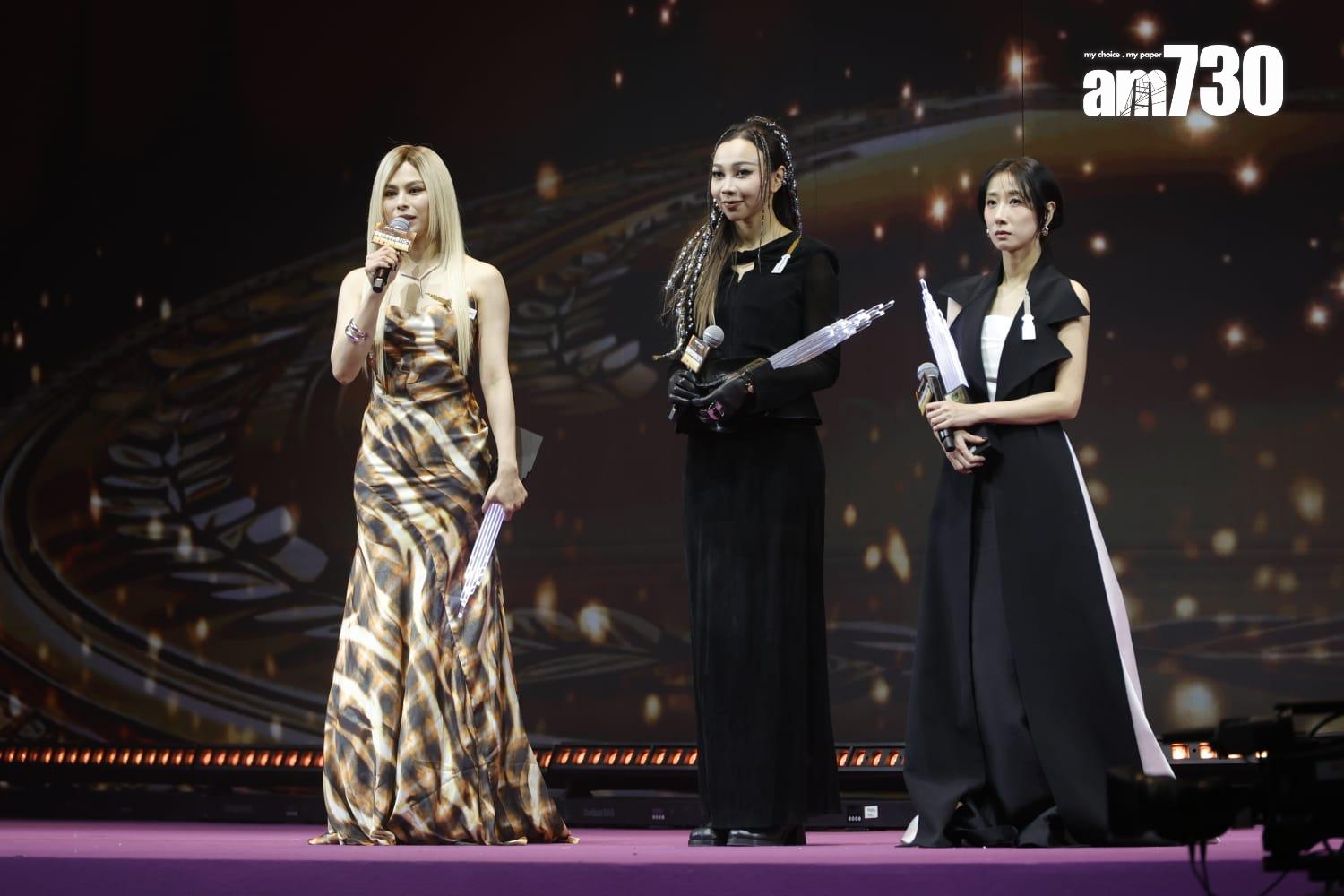 Gin Lee勇奪勁爆女歌手金獎,成績相當不俗。 (林俊源攝)