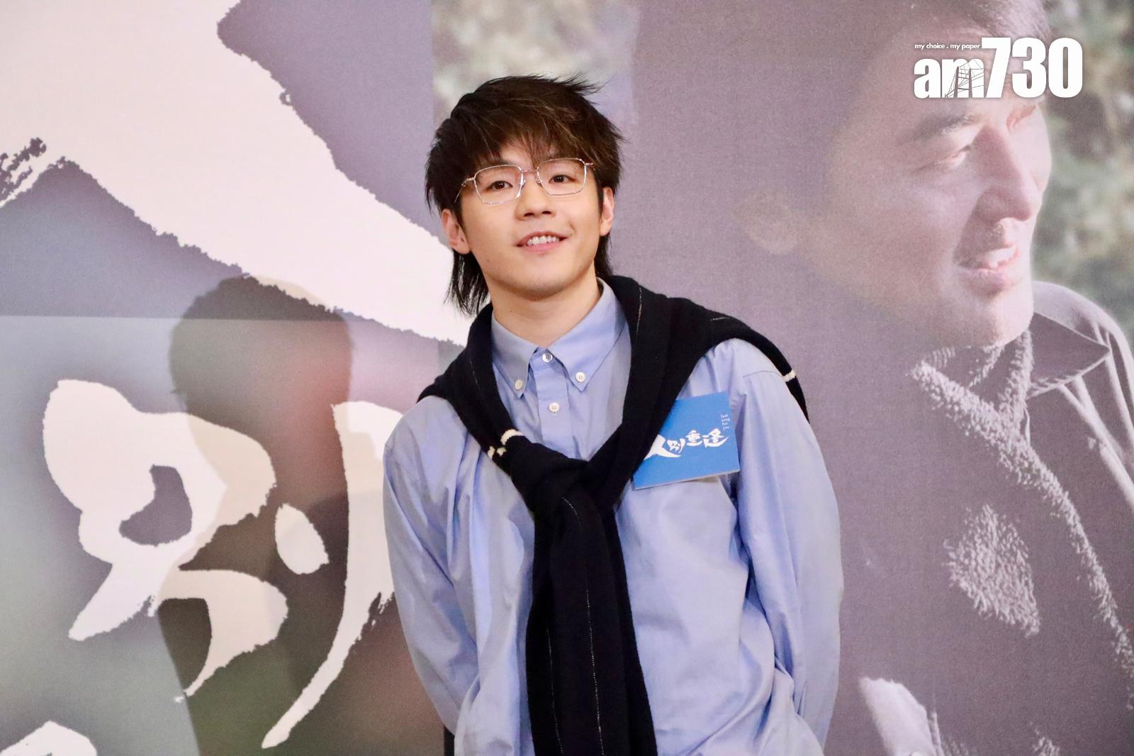 陳卓賢出席電影《久別重逢》的首映禮。(娛樂組攝)