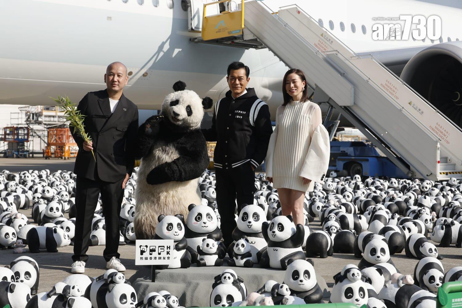 大熊貓|PANDA GO展覽吉祥物仿真度極高 成本和法拉利相約
