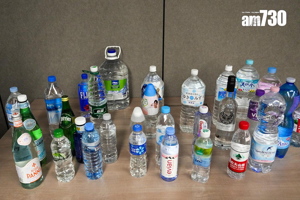 消委會《選擇》月刊今年7月評測市面上30款樽裝水。(資料圖片)