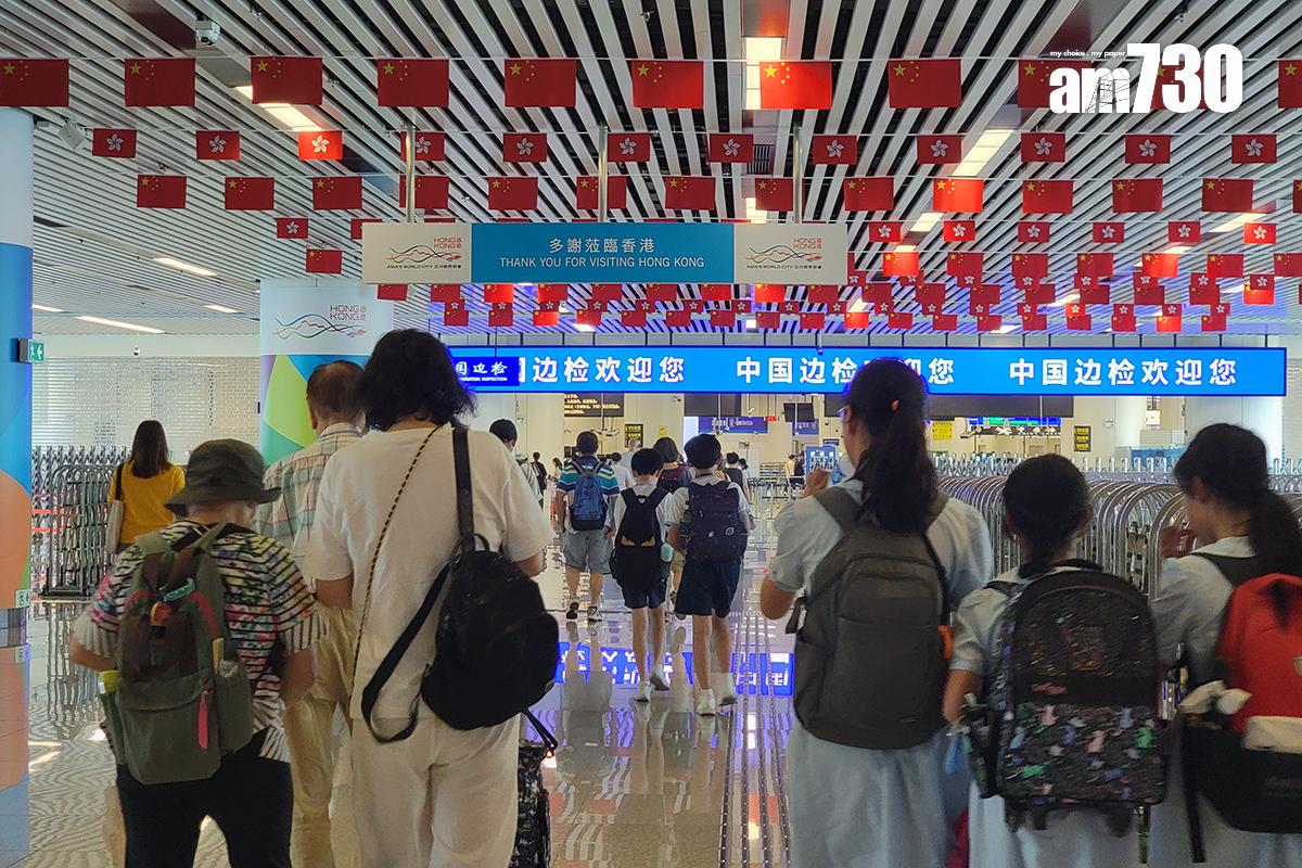 港人北上消費熱潮未減。(資料圖片)