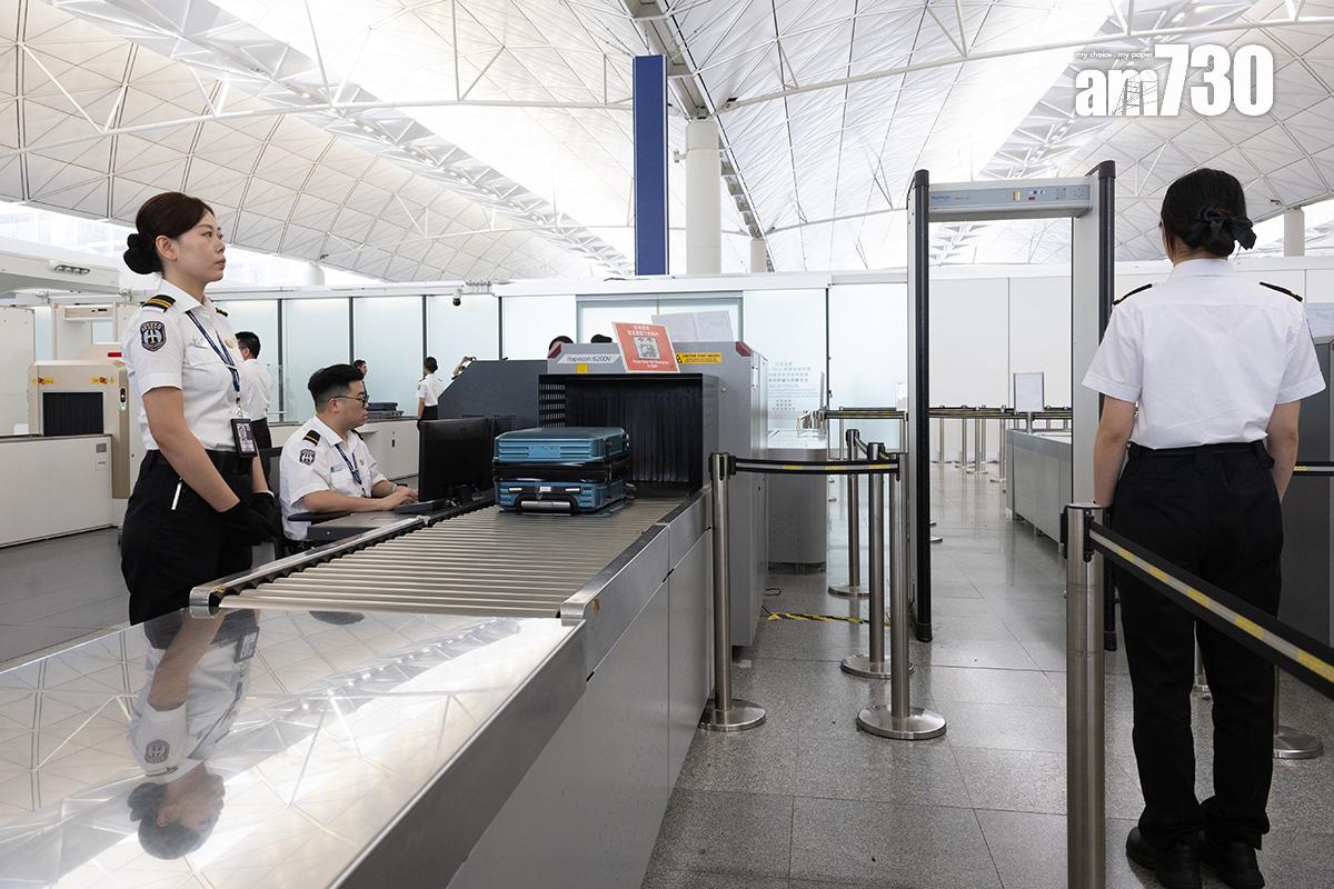機管局指,上調後的旅客保安費將用於進一步提升機場保安設施和系統。(資料圖片/蘇文傑攝)