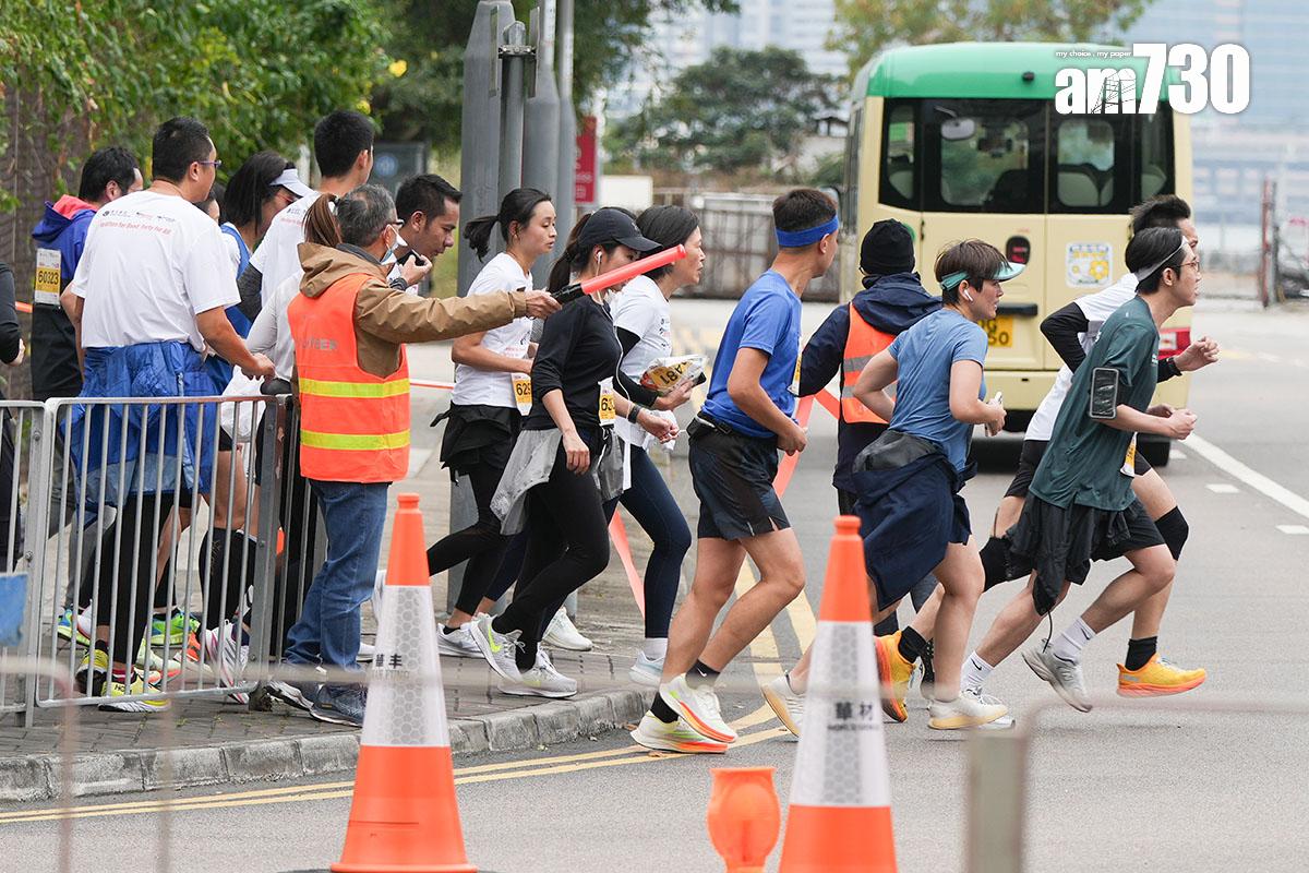香港街馬2023途經茶果嶺道。(資料圖片)