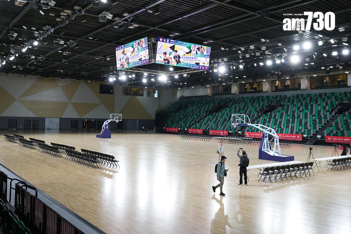 啟德體藝館已開始進行測試賽。(資料圖片/吳康琦攝)
