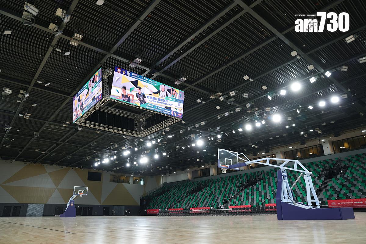 啟德體藝館已開始進行測試賽。(資料圖片/吳康琦攝)