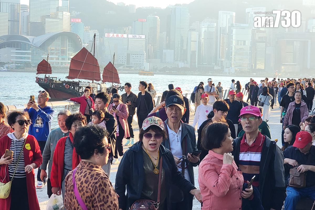 「一簽多行」恢復及擴大後,訪港內地旅客人次明顯增加。(資料圖片/鍾式明攝)