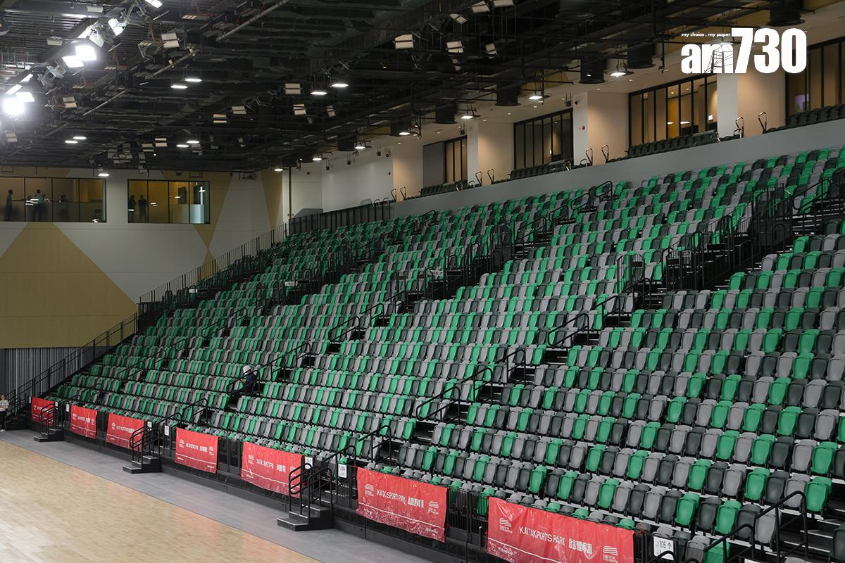 啟德體藝館已開始進行測試賽。(資料圖片/吳康琦攝)