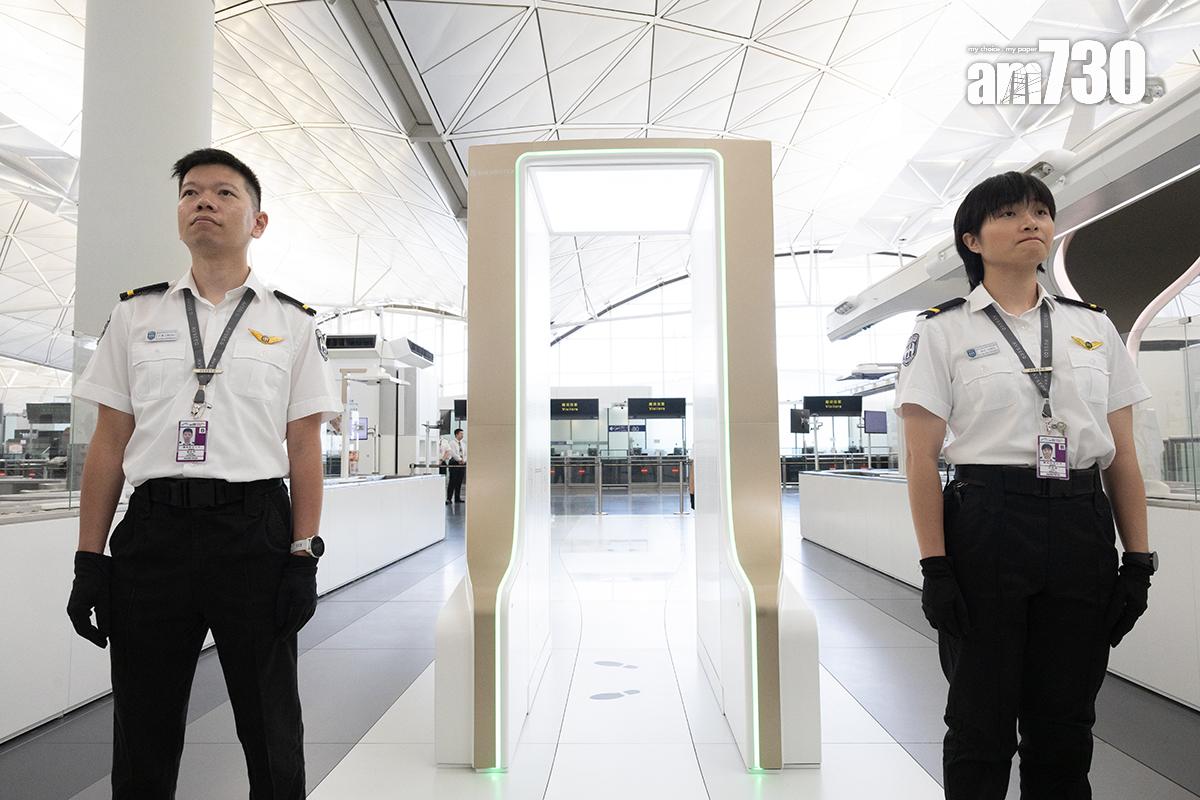 機管局指,上調後的旅客保安費將用於進一步提升機場保安設施和系統。(資料圖片/蘇文傑攝)