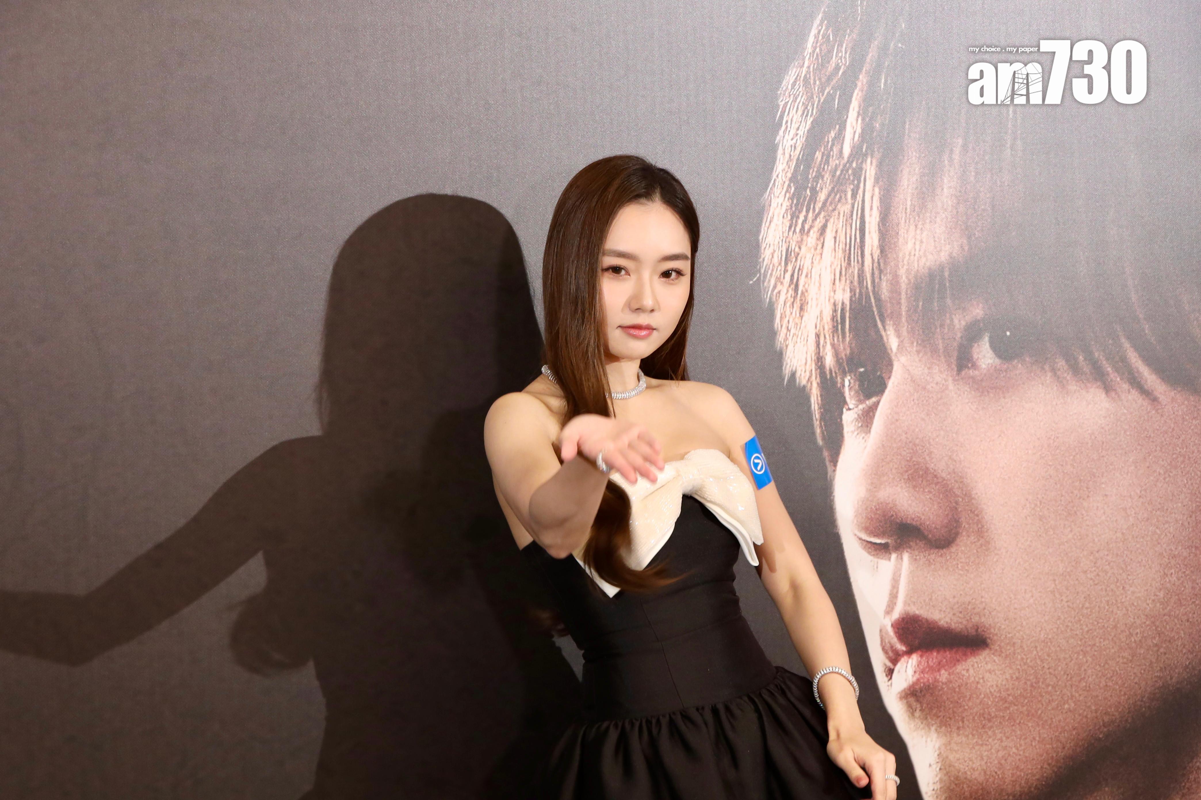 葛綽瑤Yoyo派心超可愛。(娛樂組攝)