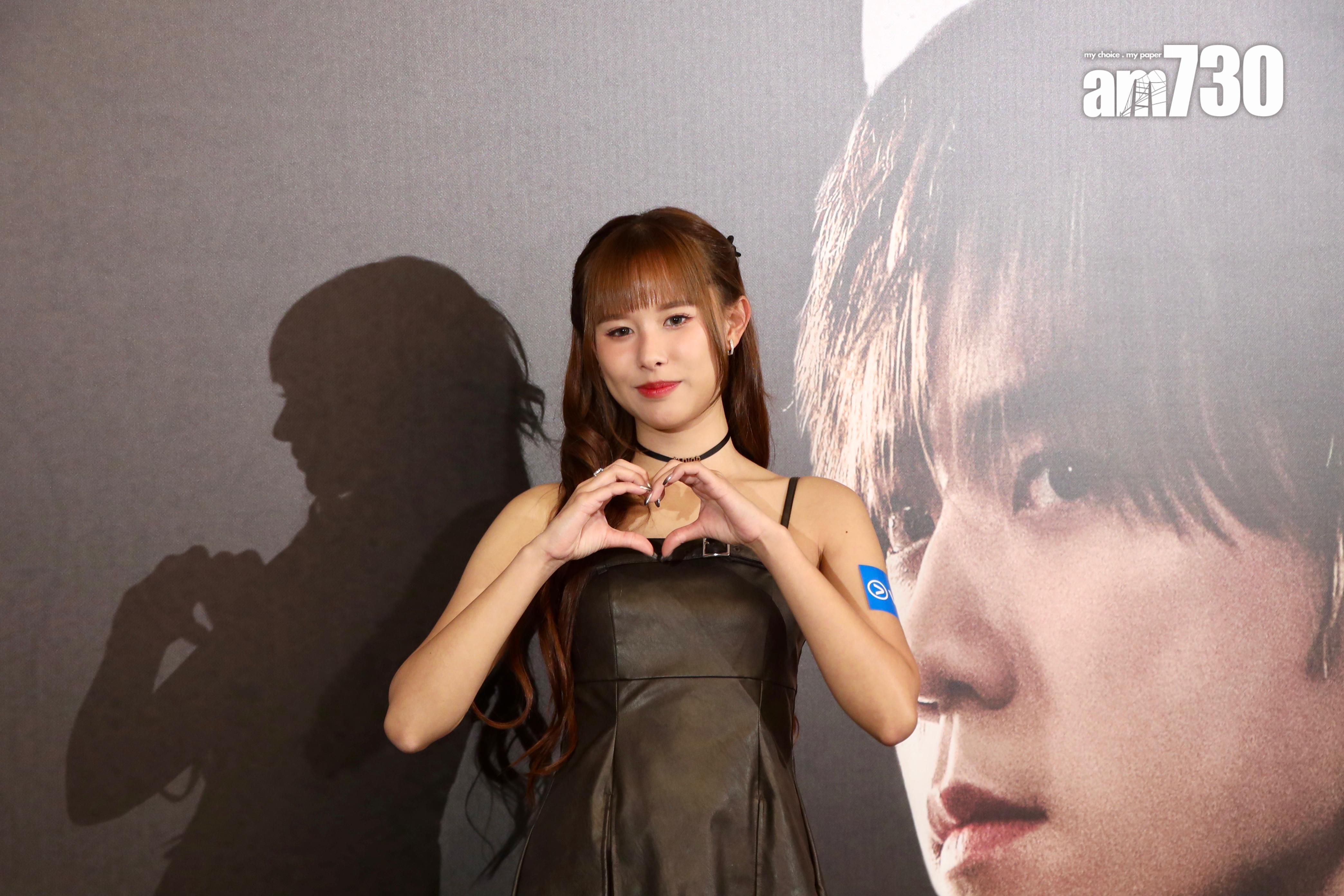 許寶恆Alice出席《無用的謊言》活動,與粉絲齊齊睇大結局。(娛樂組攝)